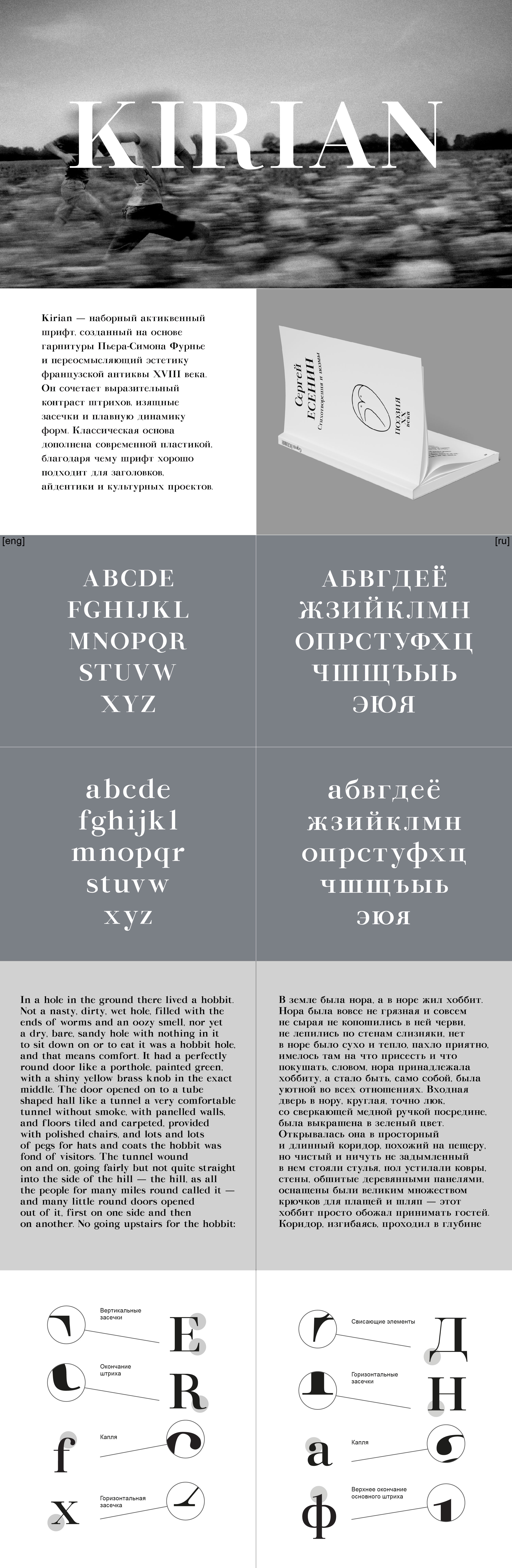 Шрифт Kirian — Изображение №1 — Графика на Dprofile