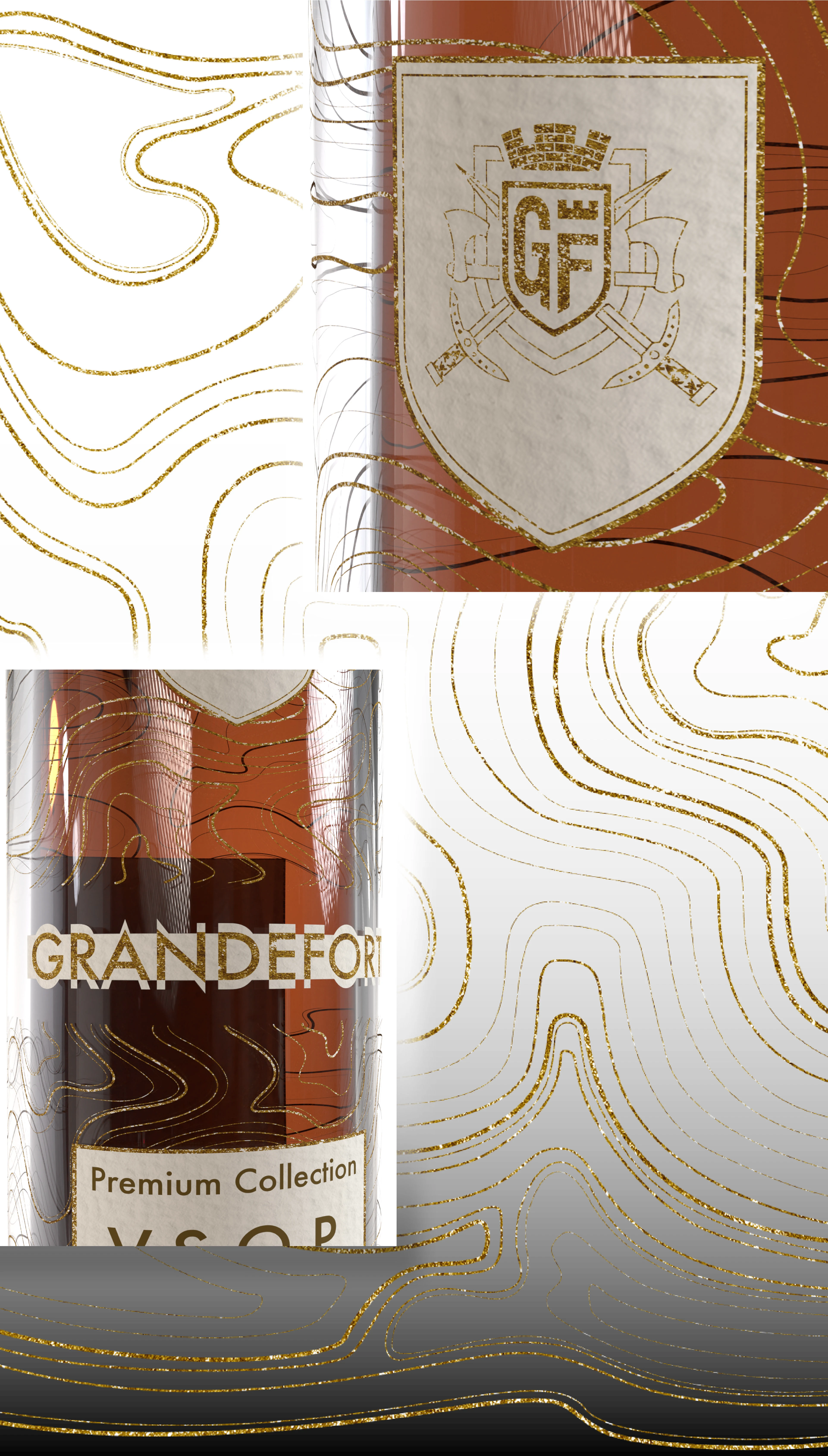 Дизайн бутылки GRANDEFORT — Изображение №2 — Брендинг на Dprofile