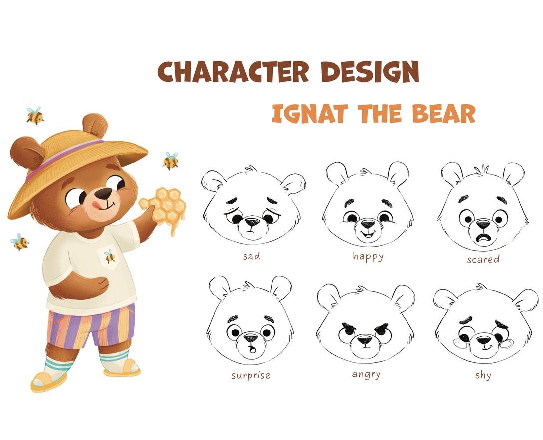 Дизайн персонажа, Книга для детей на Dprofile