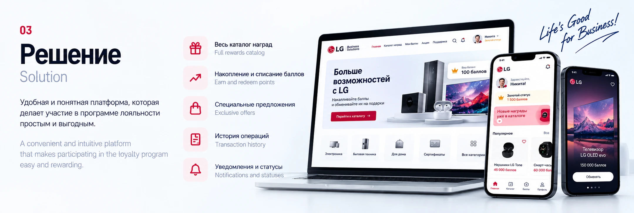 Платформа мотивации продаж LG — Изображение №3 — Интерфейсы на Dprofile