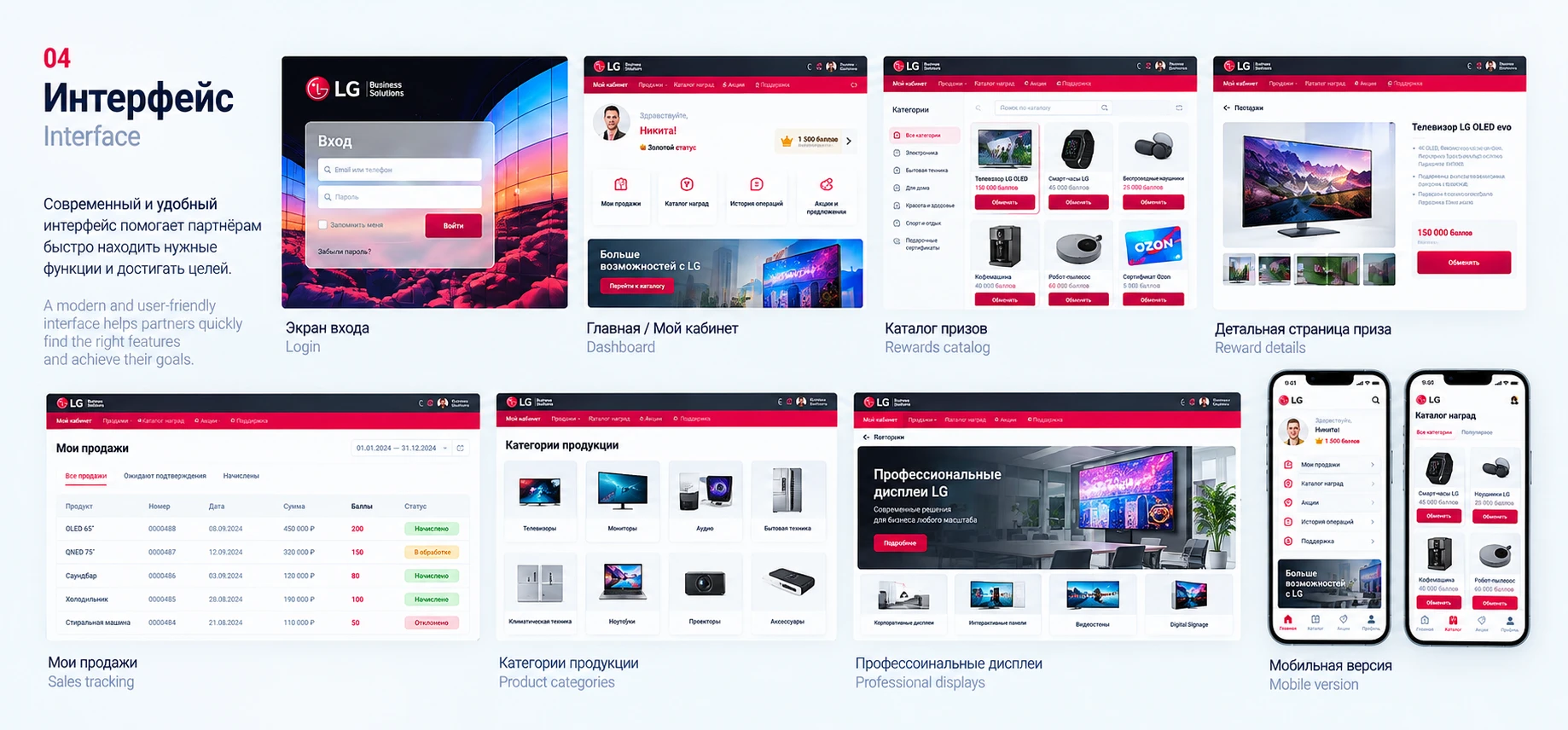 Платформа мотивации продаж LG — Изображение №4 — Интерфейсы на Dprofile