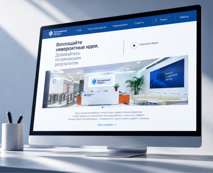 Карьерный сайт компании. — Интерфейсы, Брендинг на Dprofile