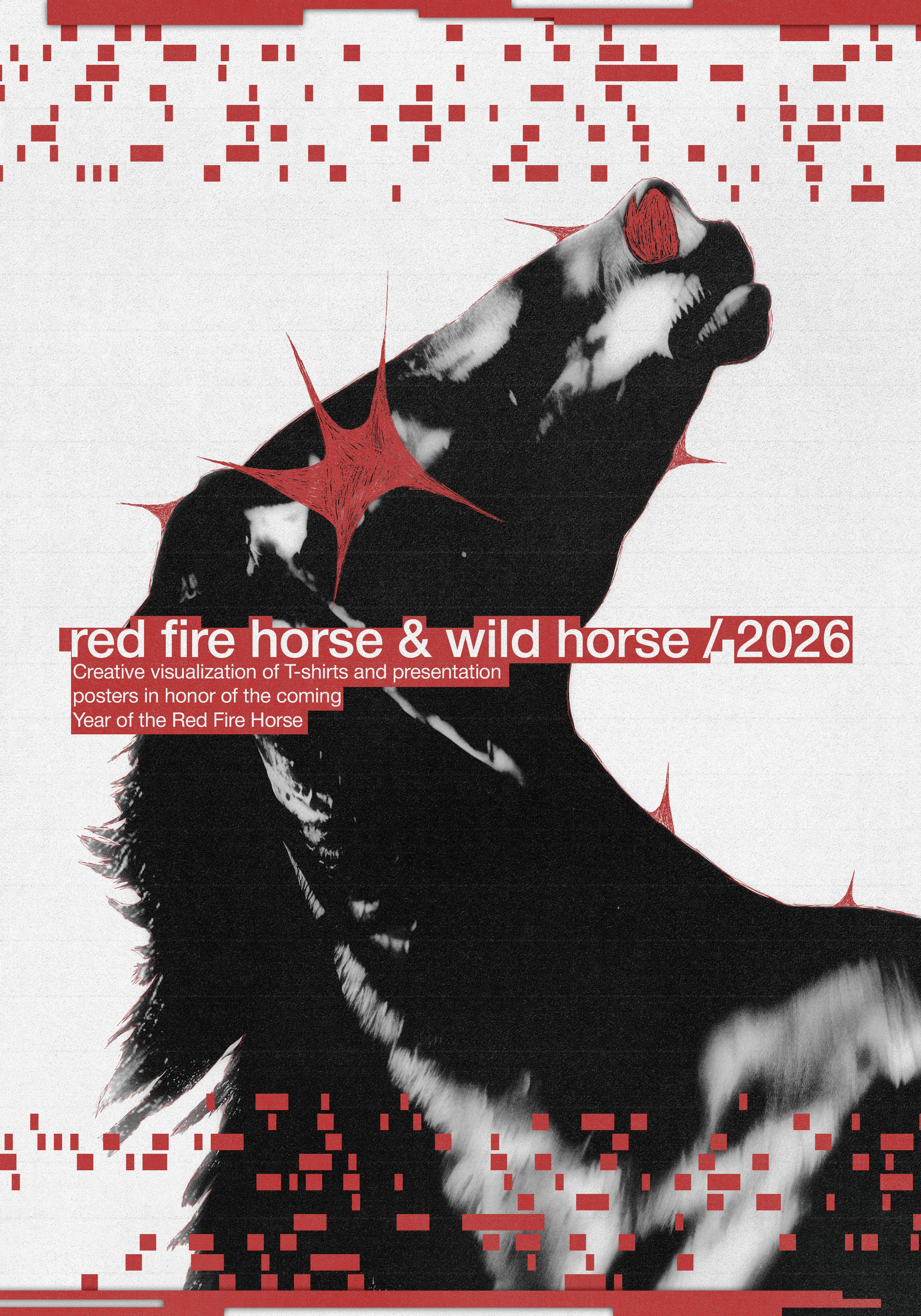 RED FIRE HORSE & WILD HORSE — Изображение №16 — Брендинг, Графика на Dprofile