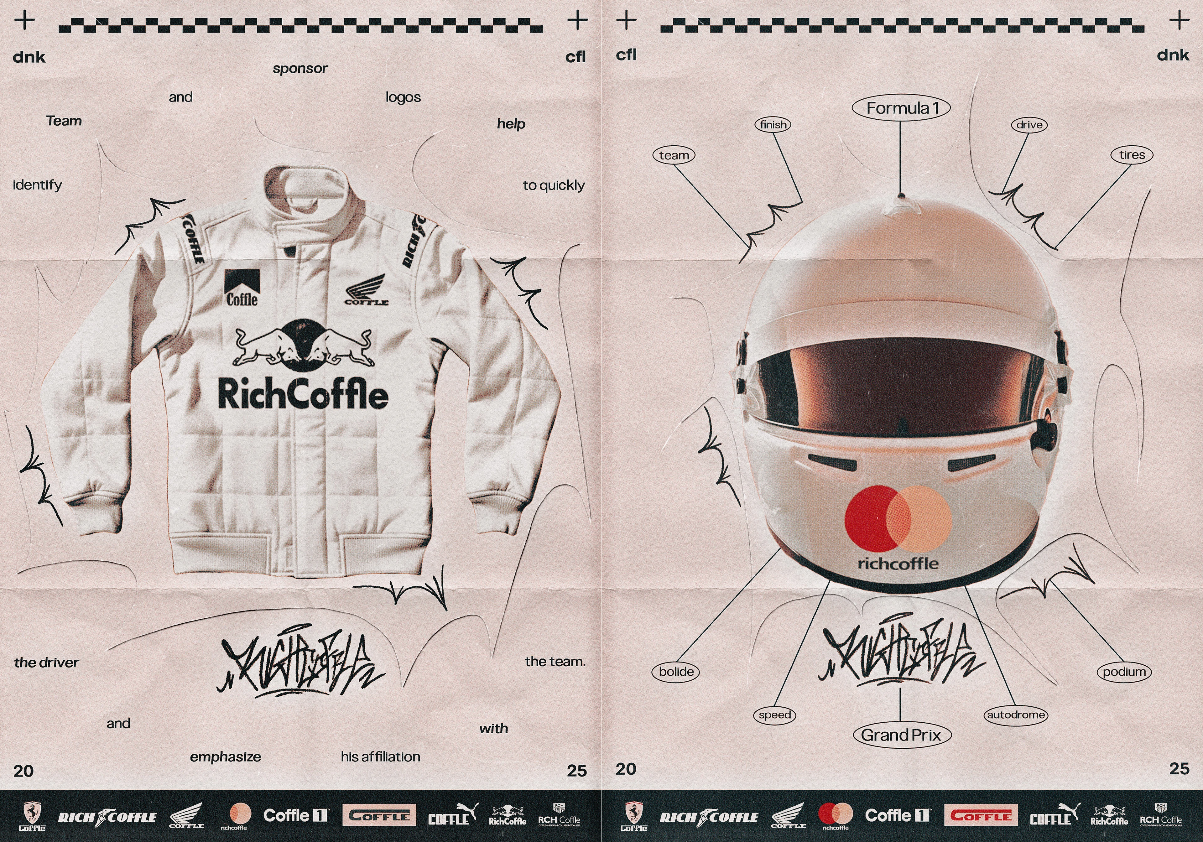 FORMULA 1 (RICHCOFFLE & DÄNKECREATÖR.) — Изображение №4 — Брендинг, Анимация на Dprofile