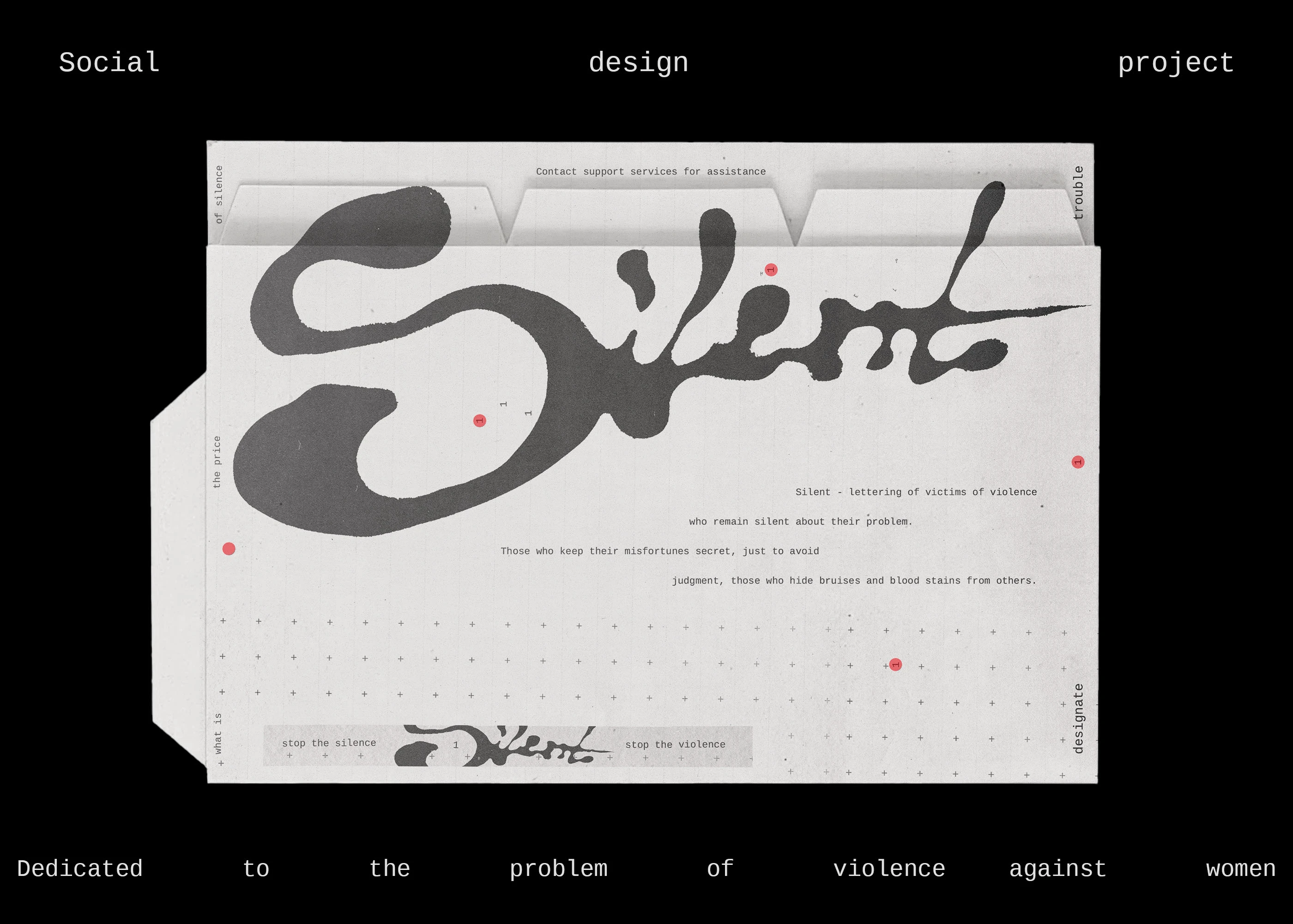 Silent (Social project) — Изображение №1 — Графика на Dprofile