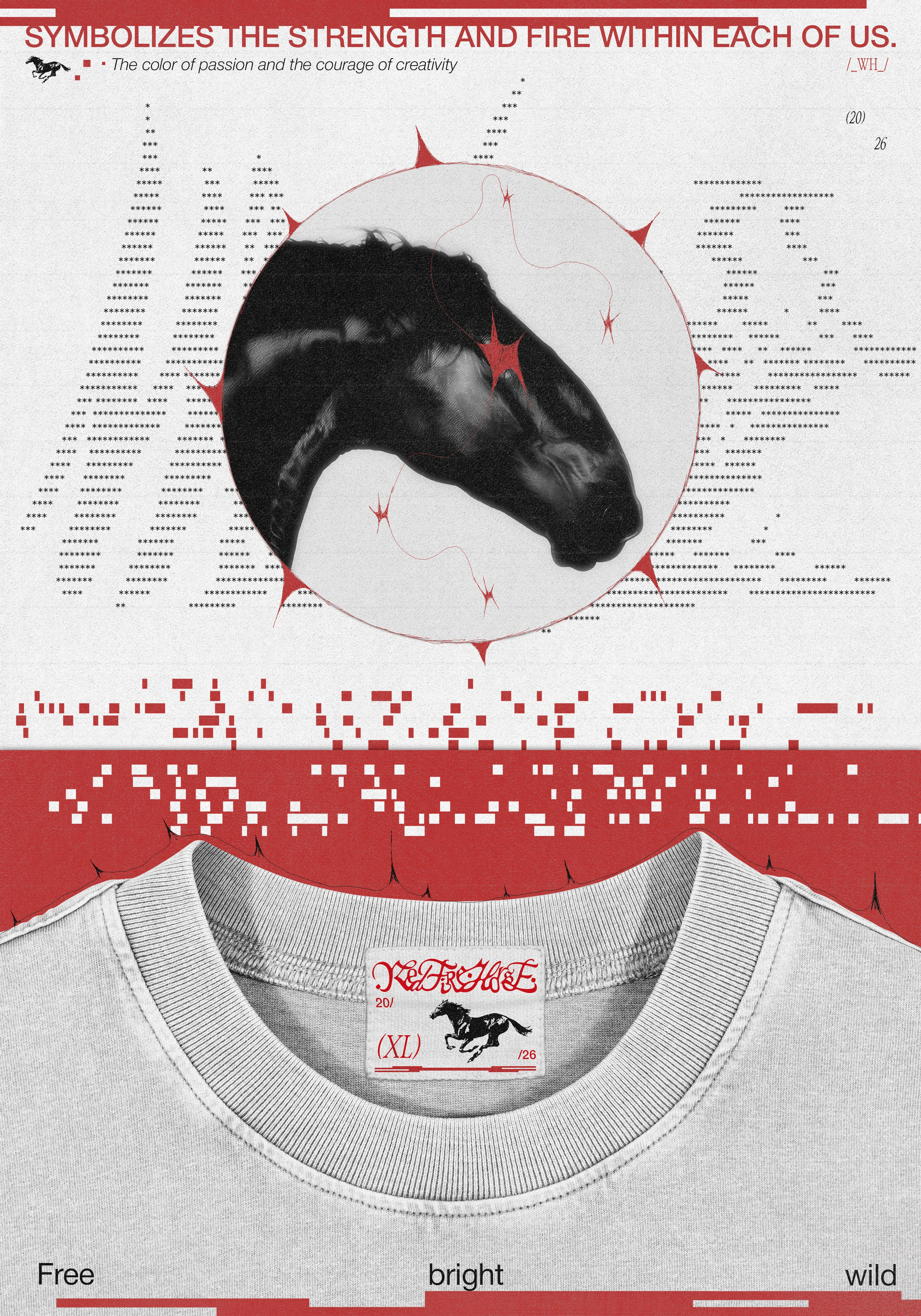 RED FIRE HORSE & WILD HORSE — Изображение №13 — Брендинг, Графика на Dprofile