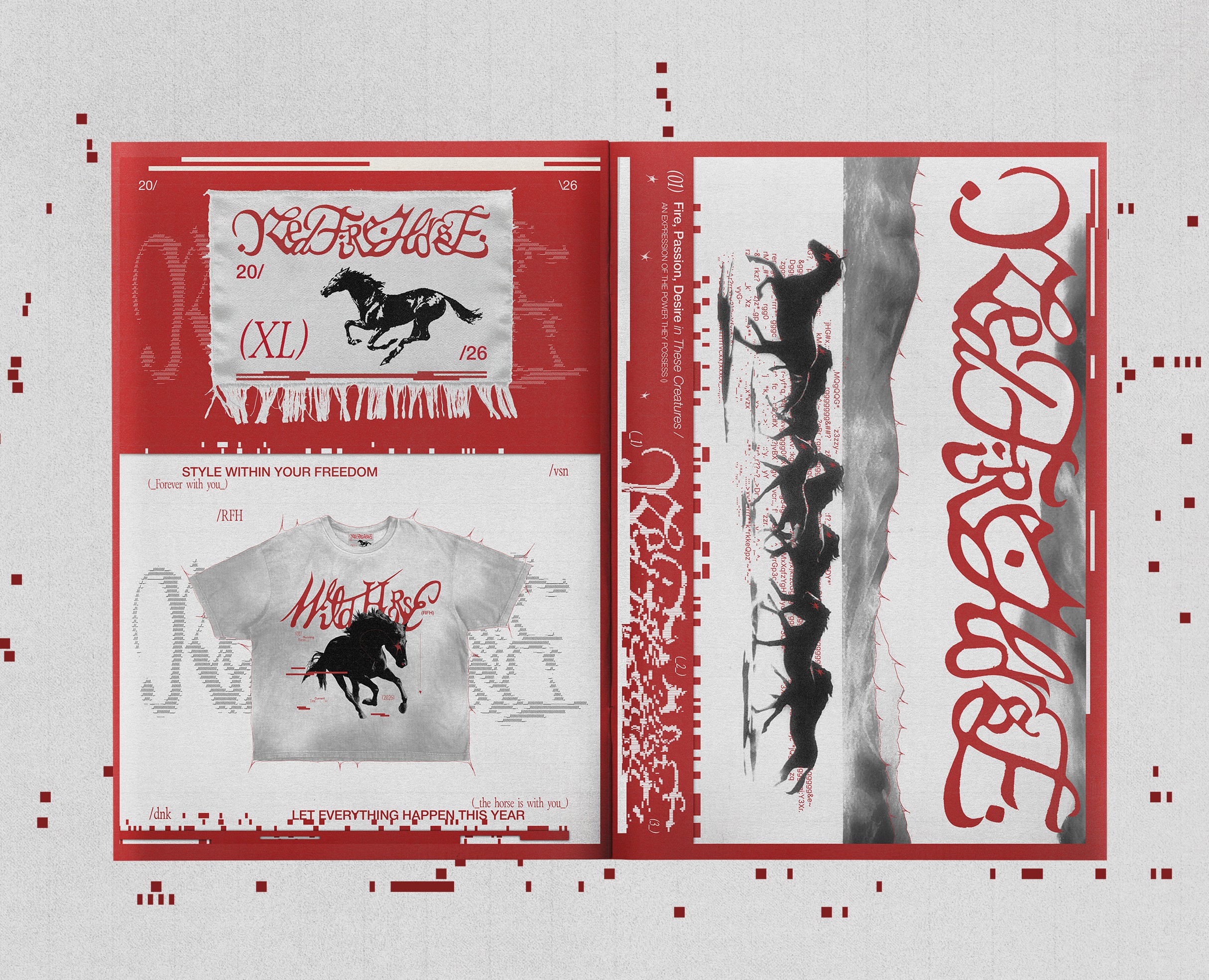 RED FIRE HORSE & WILD HORSE на Dprofile