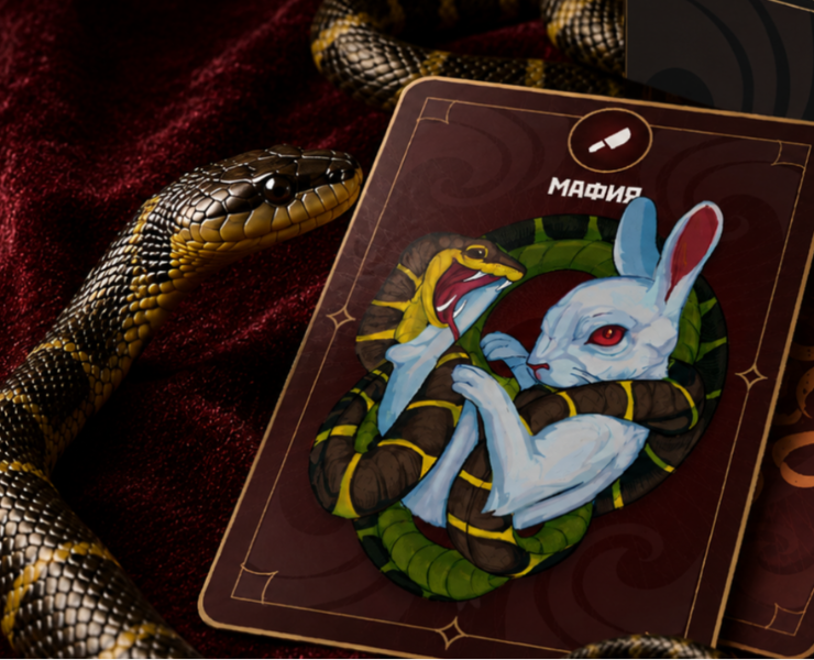 MAFIA — дизайн карточной игры и упаковки — Брендинг, Иллюстрация на Dprofile