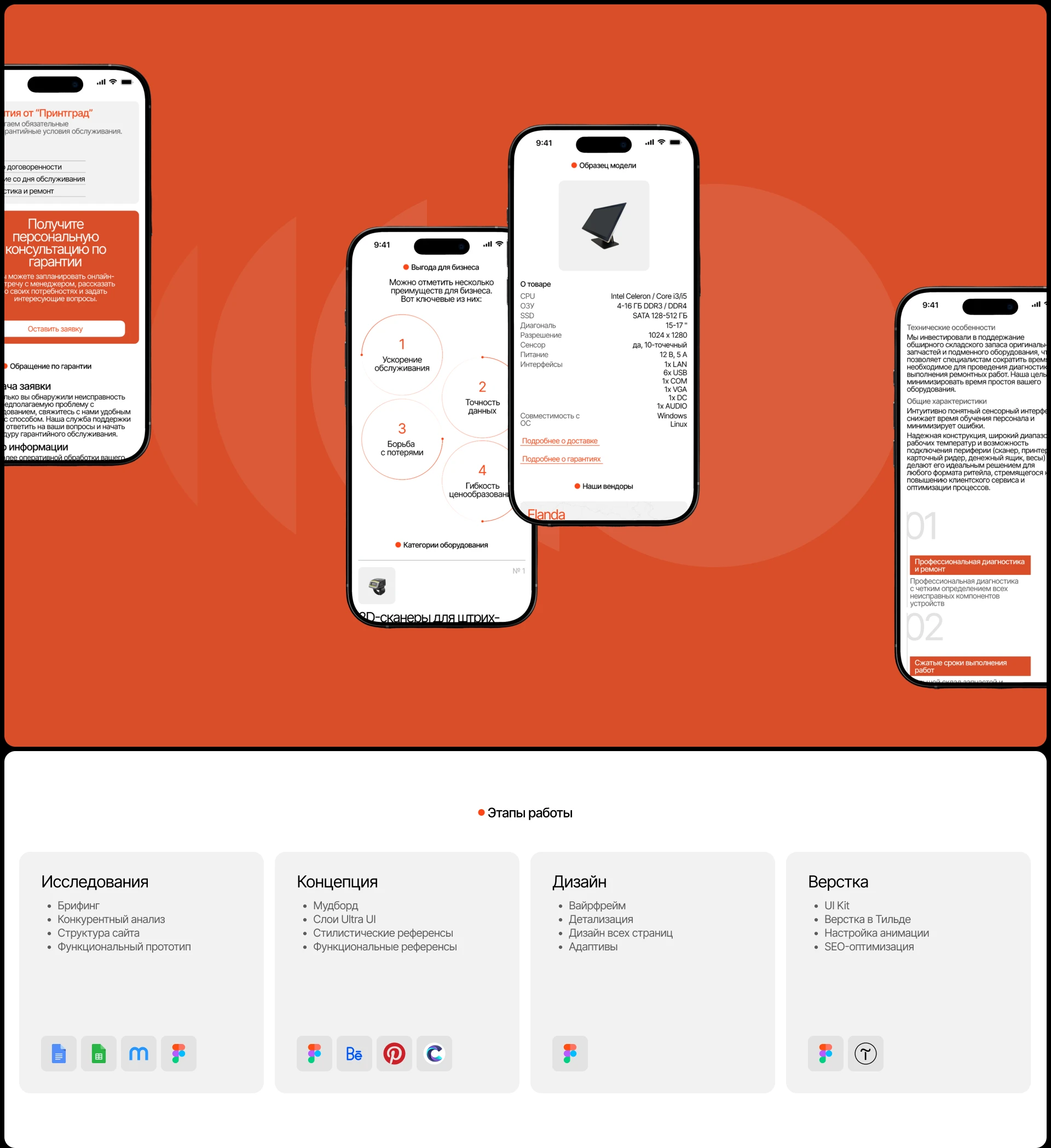Retail Equipment | Corporate Website — Изображение №2 — Интерфейсы на Dprofile