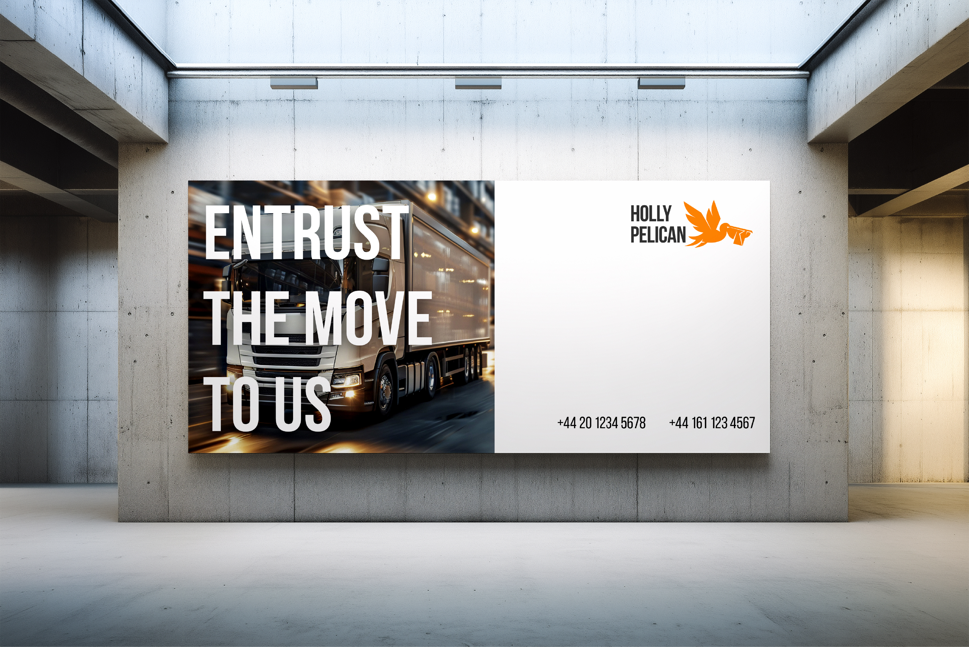 HOLLY PELICAN – экспресс-доставка грузов и документов — Изображение №4 — Брендинг на Dprofile