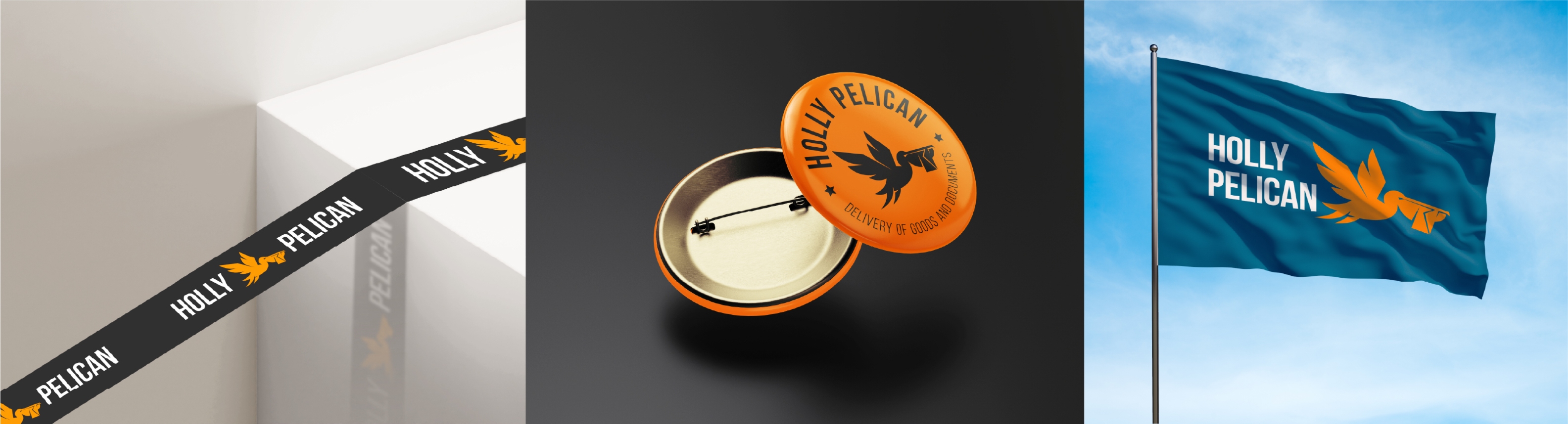 HOLLY PELICAN – экспресс-доставка грузов и документов — Изображение №6 — Брендинг на Dprofile