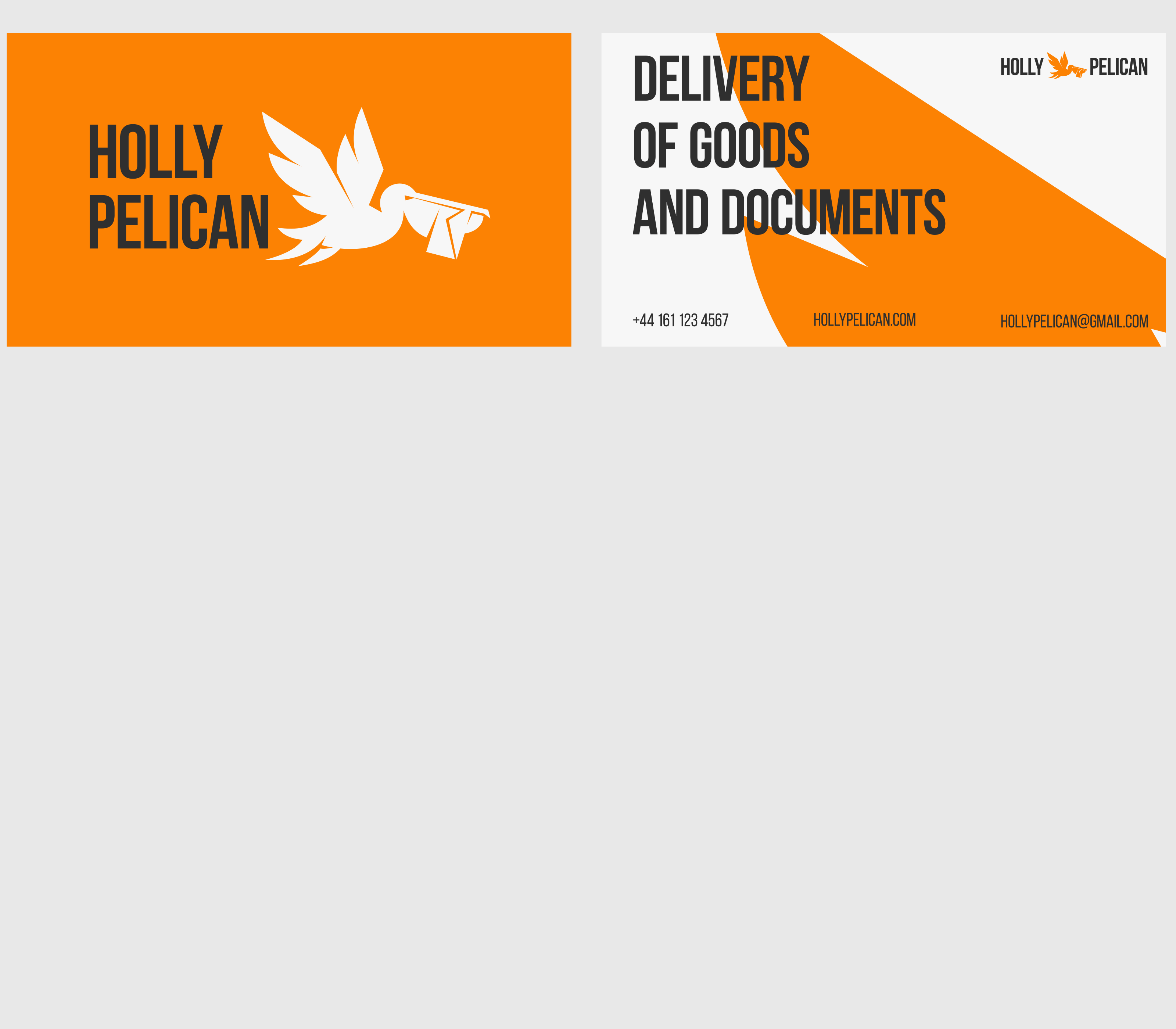 HOLLY PELICAN – экспресс-доставка грузов и документов — Изображение №11 — Брендинг на Dprofile