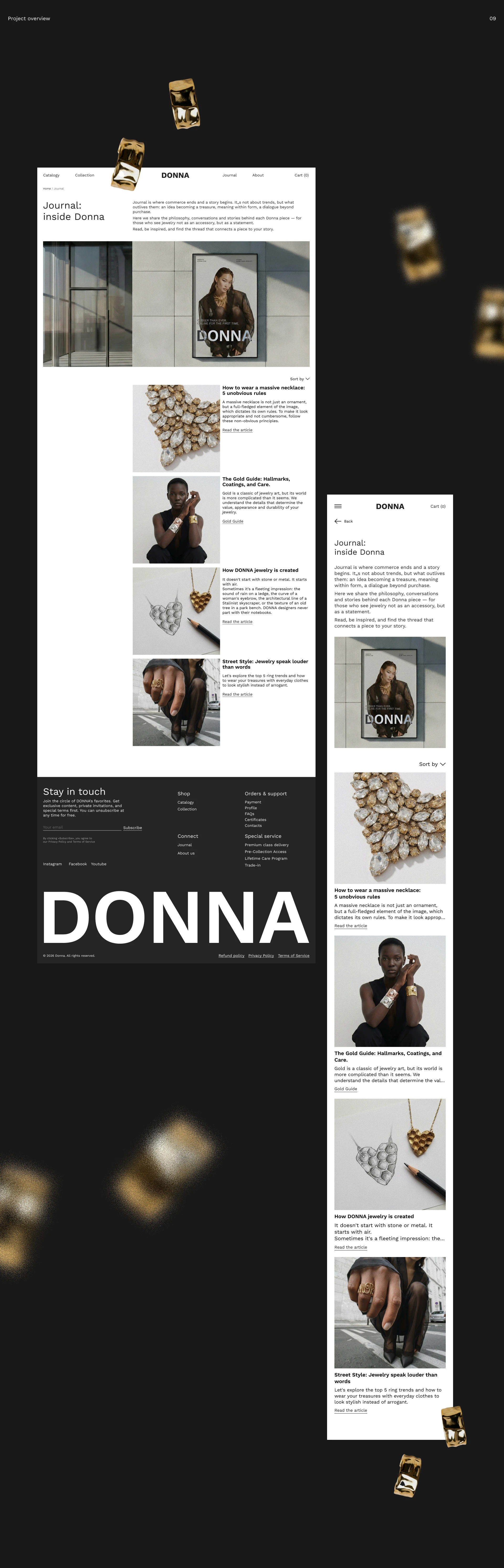 Website jewelry brand — Изображение №17 — Интерфейсы, Маркетинг на Dprofile