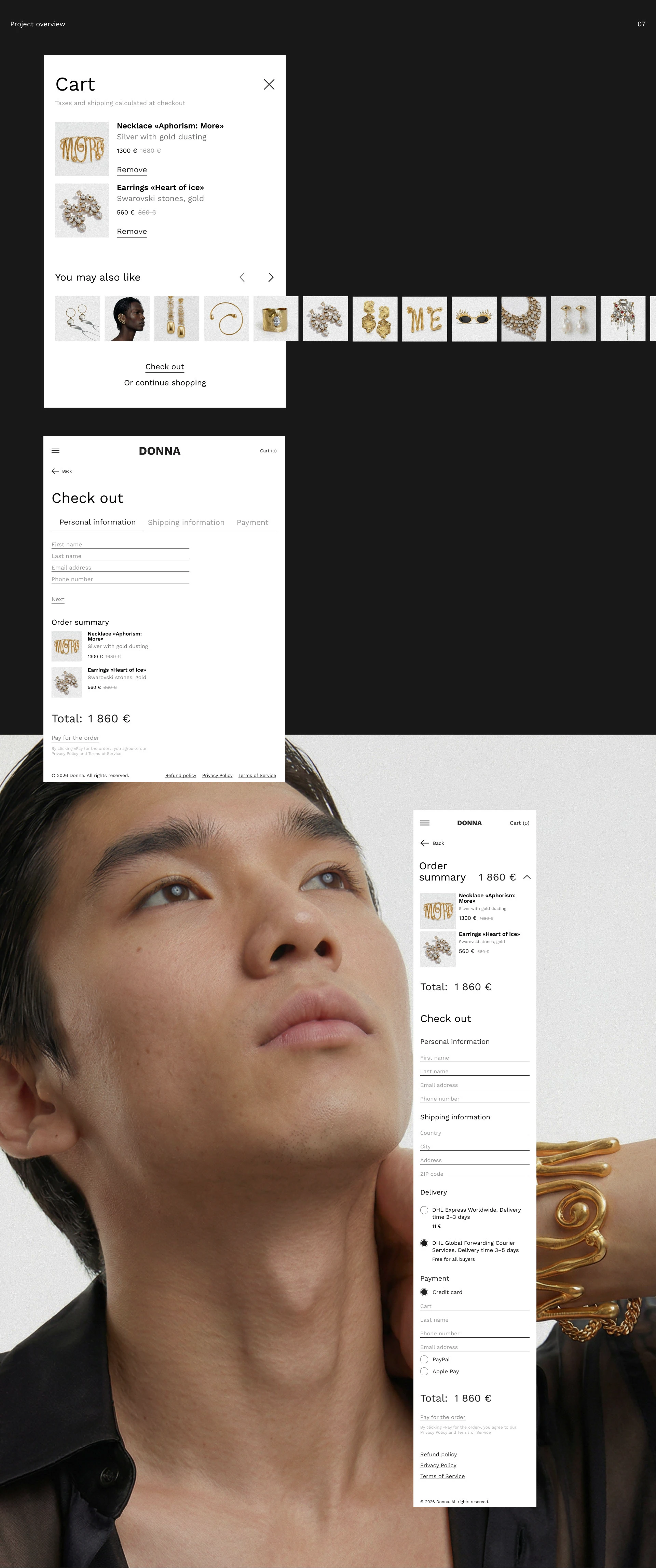 Website jewelry brand — Изображение №13 — Интерфейсы, Маркетинг на Dprofile