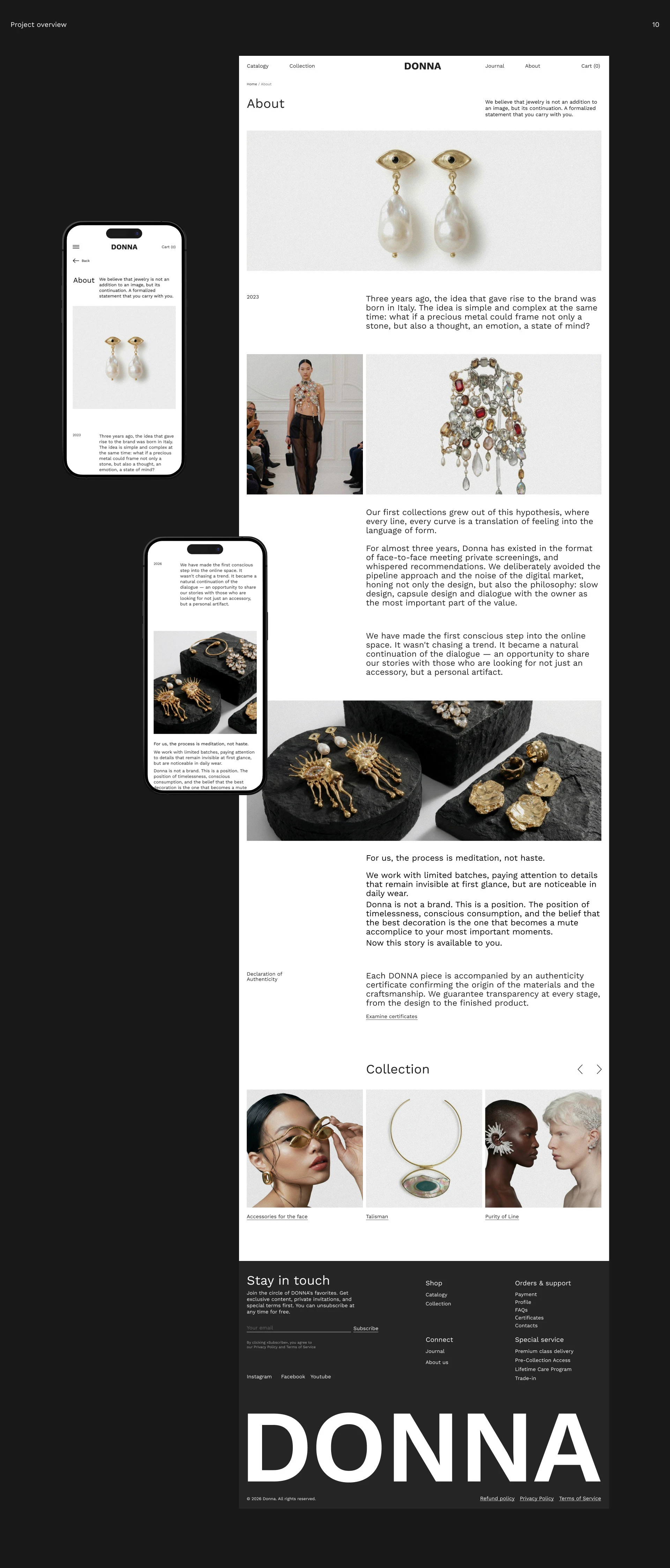Website jewelry brand — Изображение №19 — Интерфейсы, Маркетинг на Dprofile