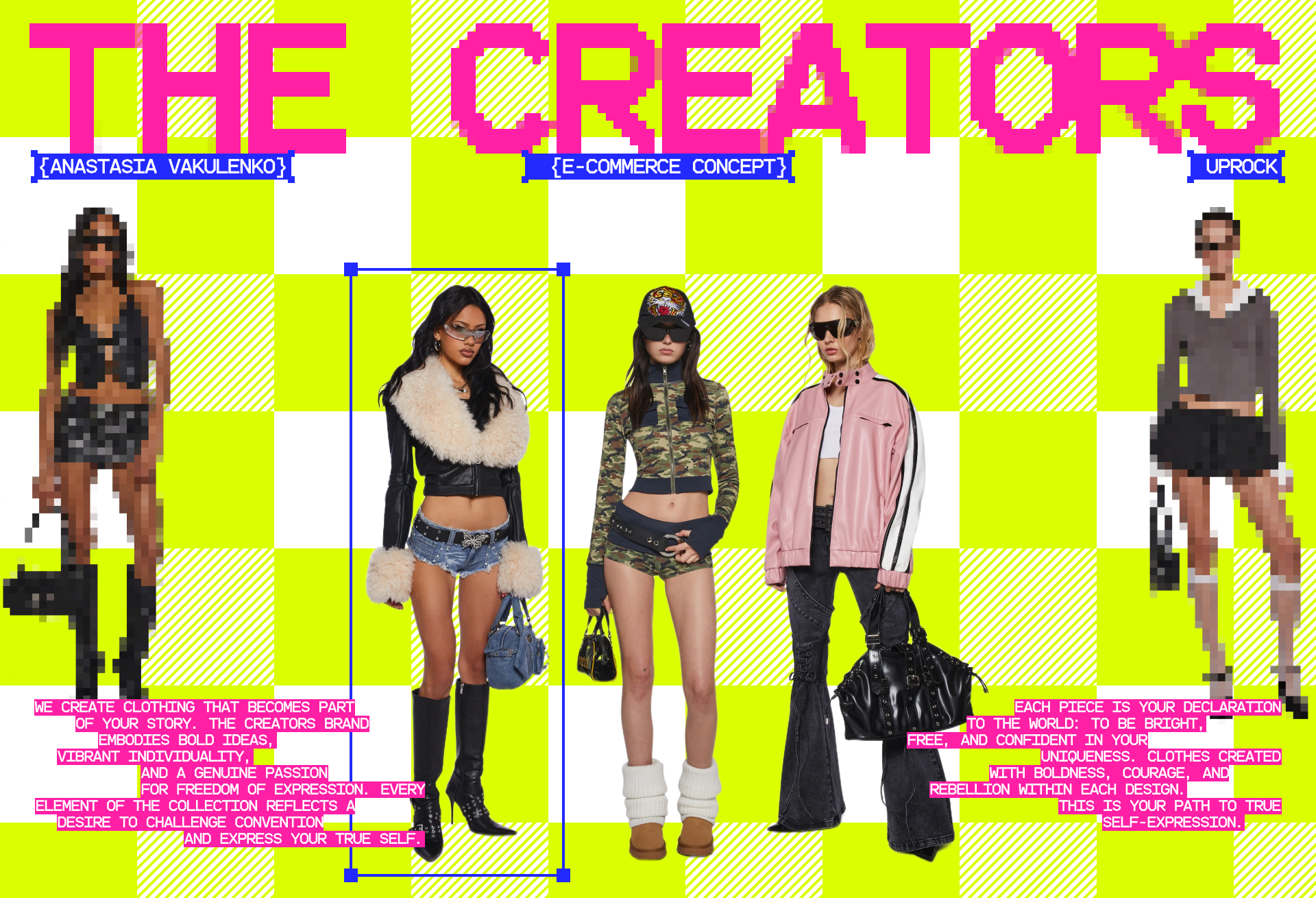 THE CREATORS / e-commerce website — Изображение №1 — Интерфейсы, Брендинг на Dprofile
