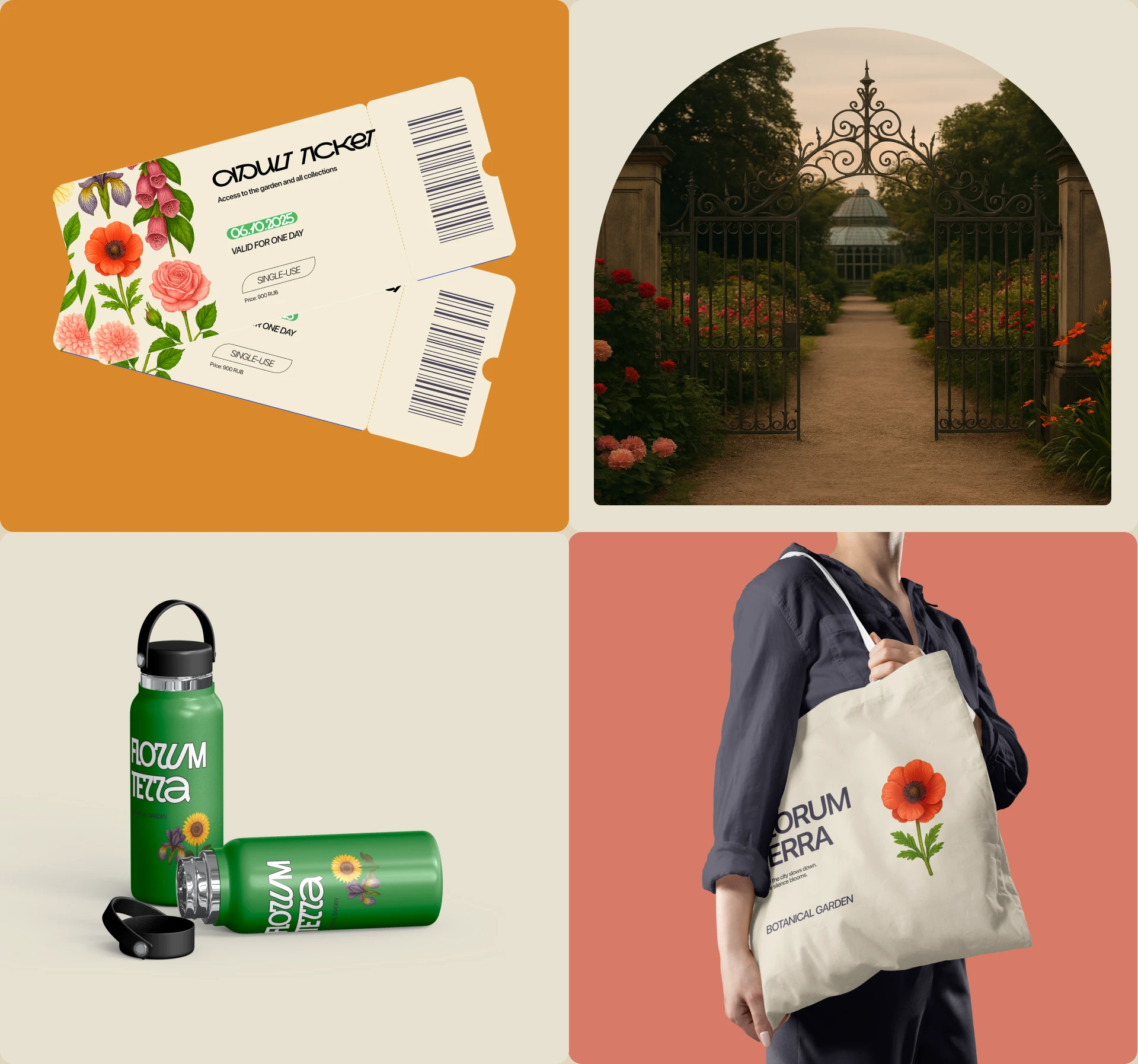 Botanical Garden | Corporate Website — Изображение №4 — Интерфейсы, Брендинг на Dprofile