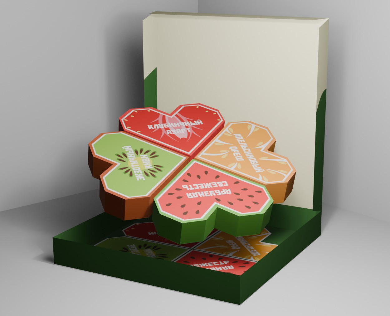 Упаковка чая на конкурс "Заводной Апельсин" — Брендинг, 3D на Dprofile