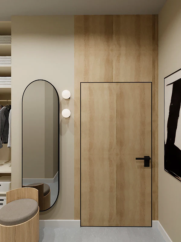 Входная зона и зоны постирочной, кабинет — Изображение №2 — 3D на Dprofile