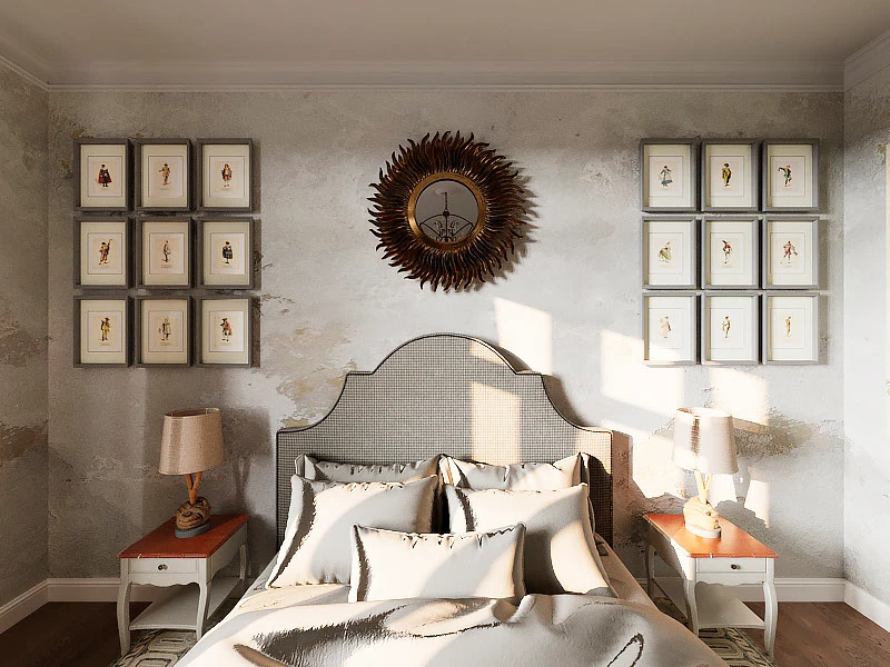Cпальня в стиле старой Европы — Изображение №6 — 3D на Dprofile