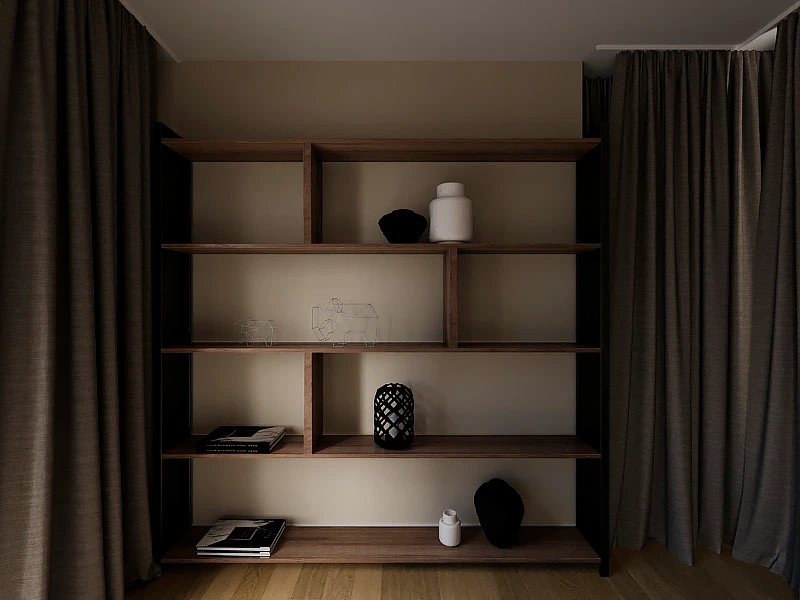 Кухня-гостиная в минималистичном стиле для Archblack — Изображение №8 — 3D на Dprofile