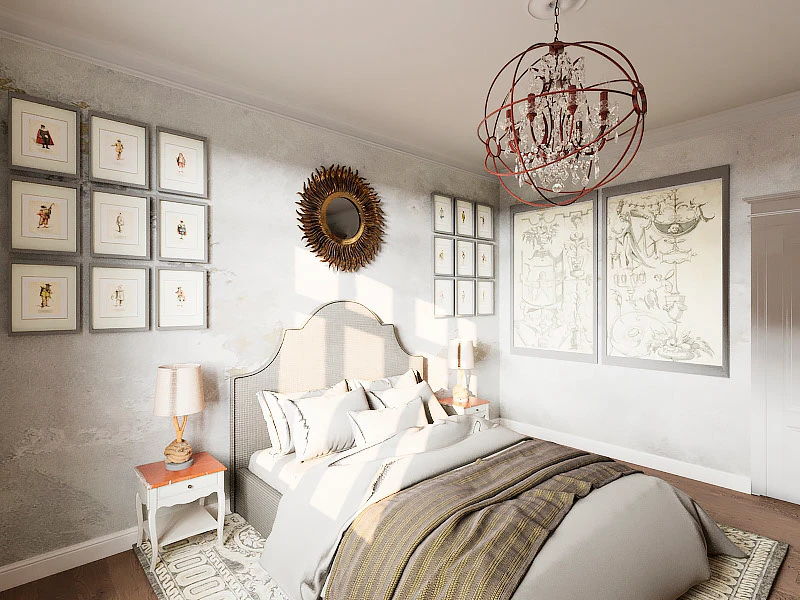 Cпальня в стиле старой Европы — Изображение №3 — 3D на Dprofile