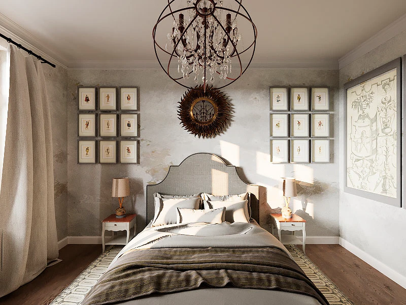 Cпальня в стиле старой Европы — Изображение №2 — 3D на Dprofile