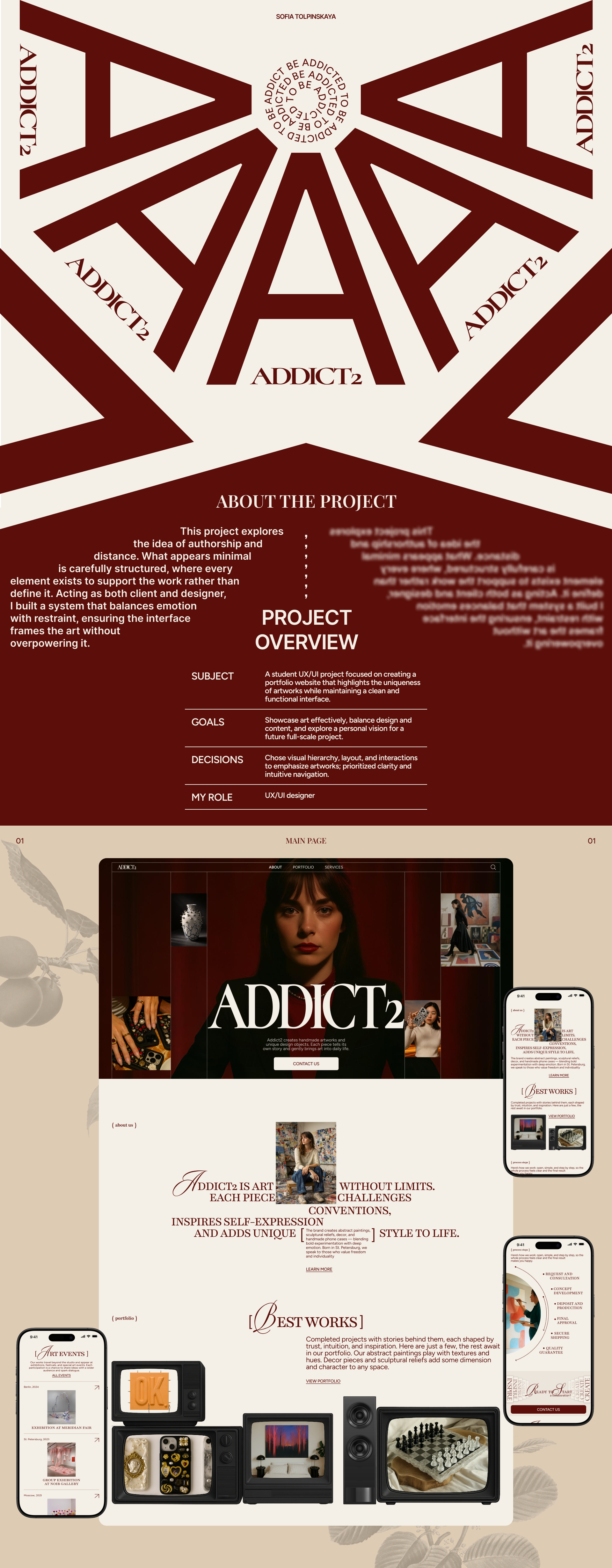 Addict2 — Изображение №1 — Интерфейсы на Dprofile