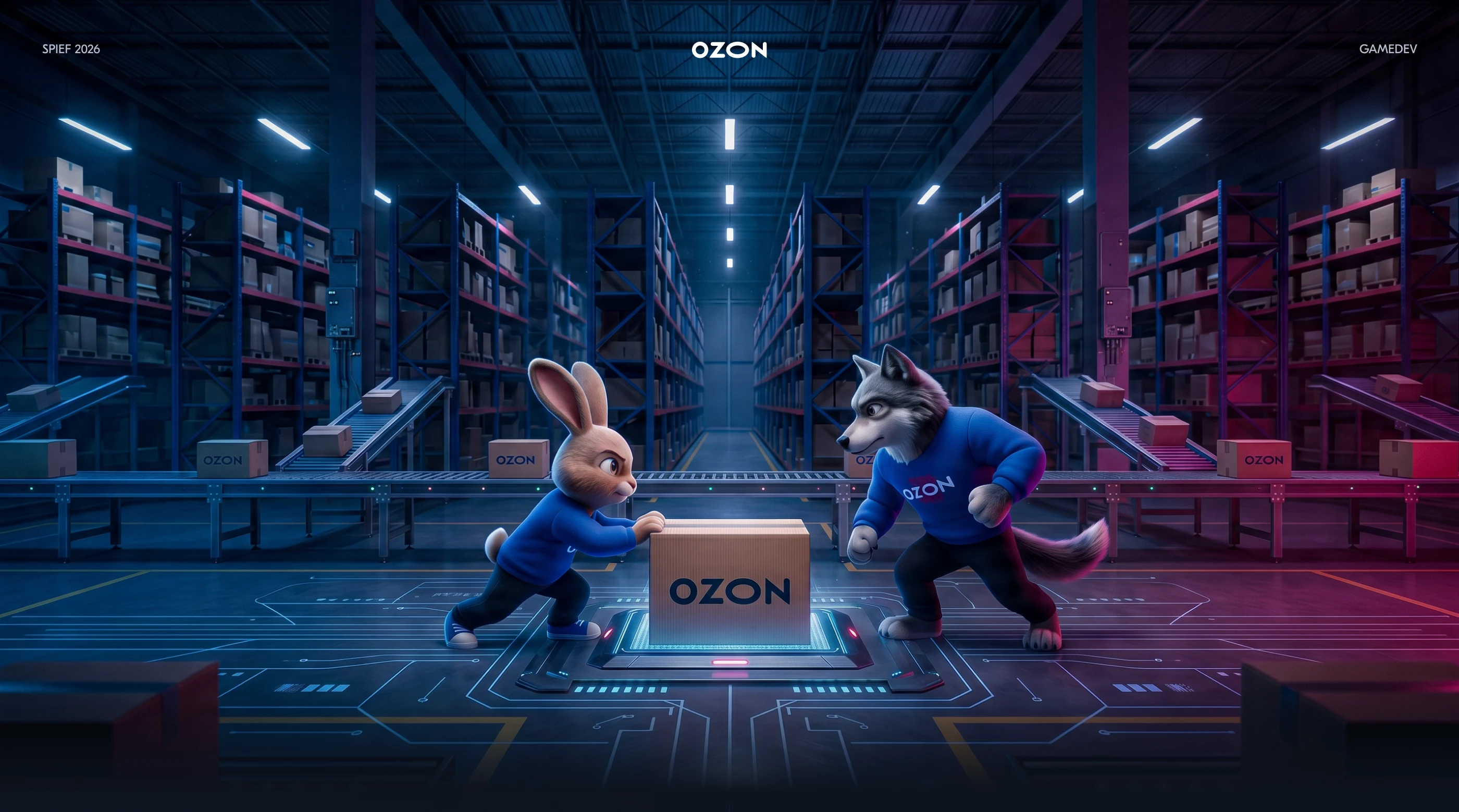 Ozon ПМЭФ 2026 — Изображение №1 — Интерфейсы, 3D на Dprofile