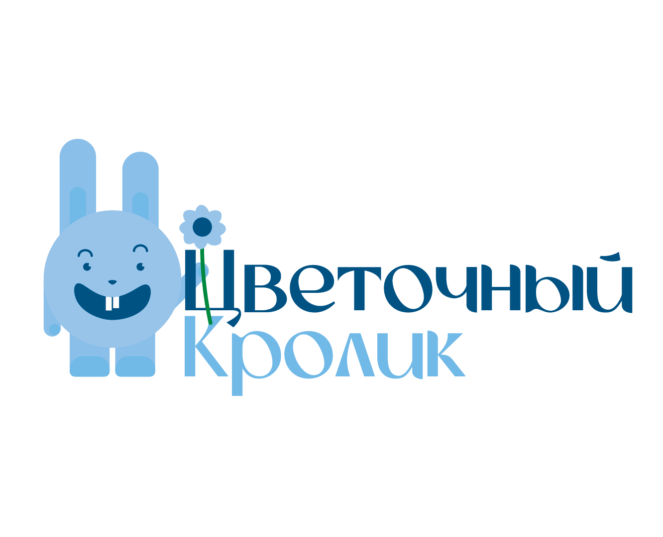 Логотип Цветочный кролик на Dprofile