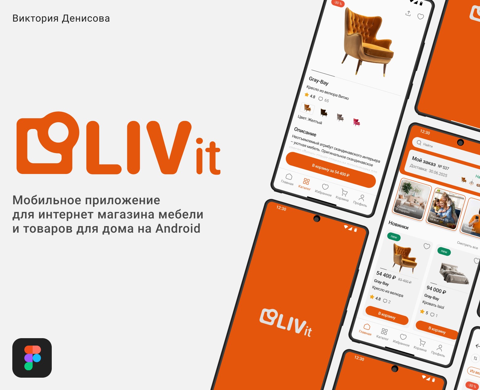 Мобильное приложение для интернет магазина | UX/UI — Интерфейсы на Dprofile