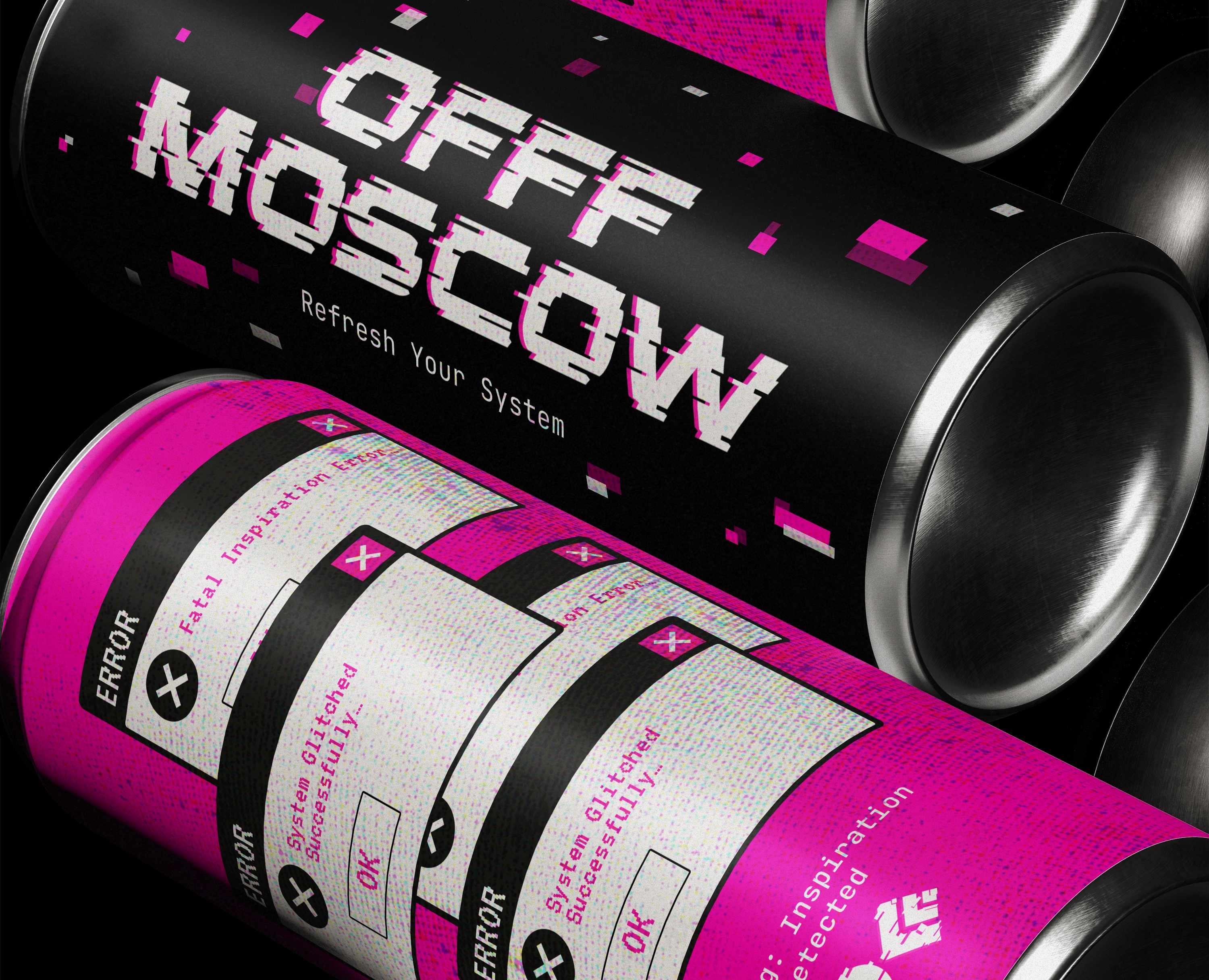 айдентика фестиваля OFFF MOSCOW — Брендинг на Dprofile