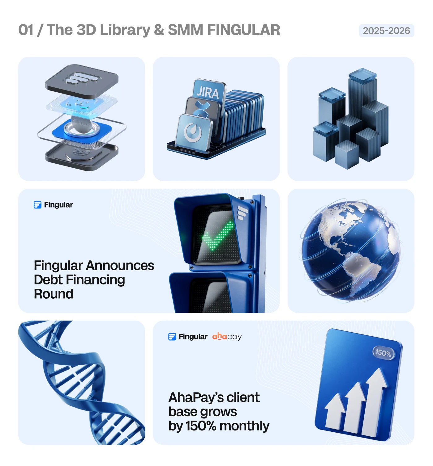 Fingular: Global FinTech 3D Visual — Изображение №2 — 3D, Маркетинг на Dprofile