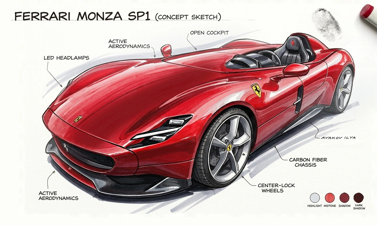 Set Sketches Z1 — Изображение №1 — Иллюстрация на Dprofile