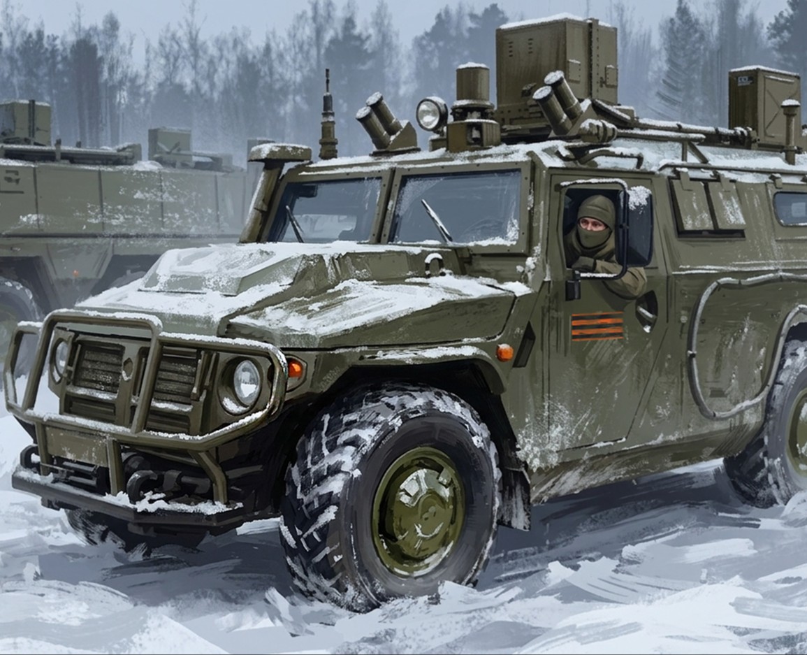 Зимний Тигр — Иллюстрация на Dprofile