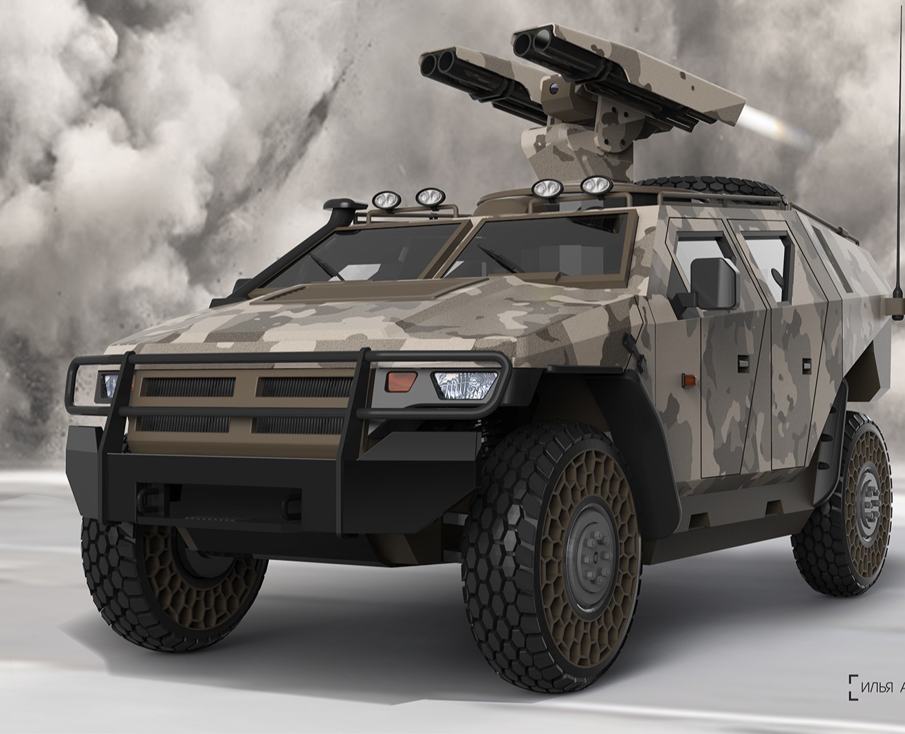 Military concept car на Dprofile
