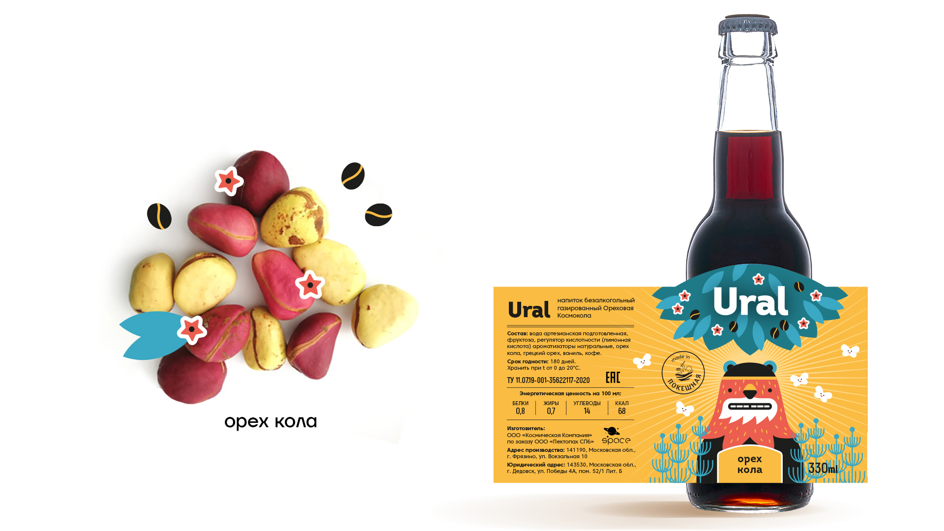 Упаковка линейки лимонадов Ural — Изображение №7 — Брендинг, Иллюстрация на Dprofile