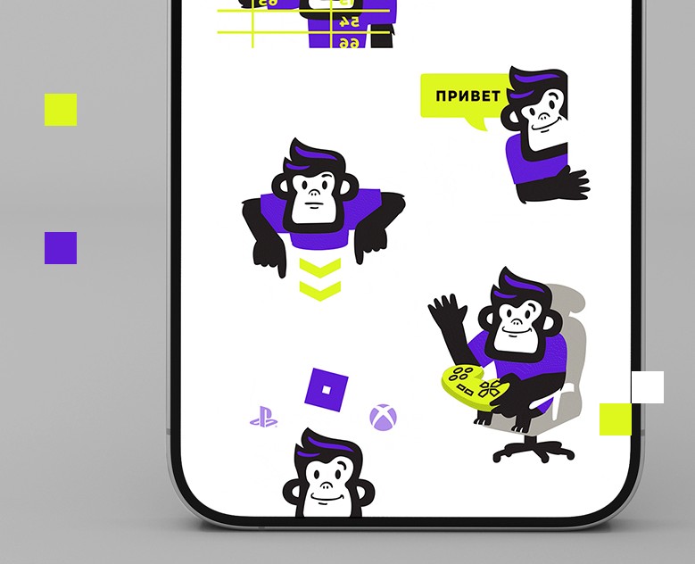 Анимированный стикерпак на Dprofile