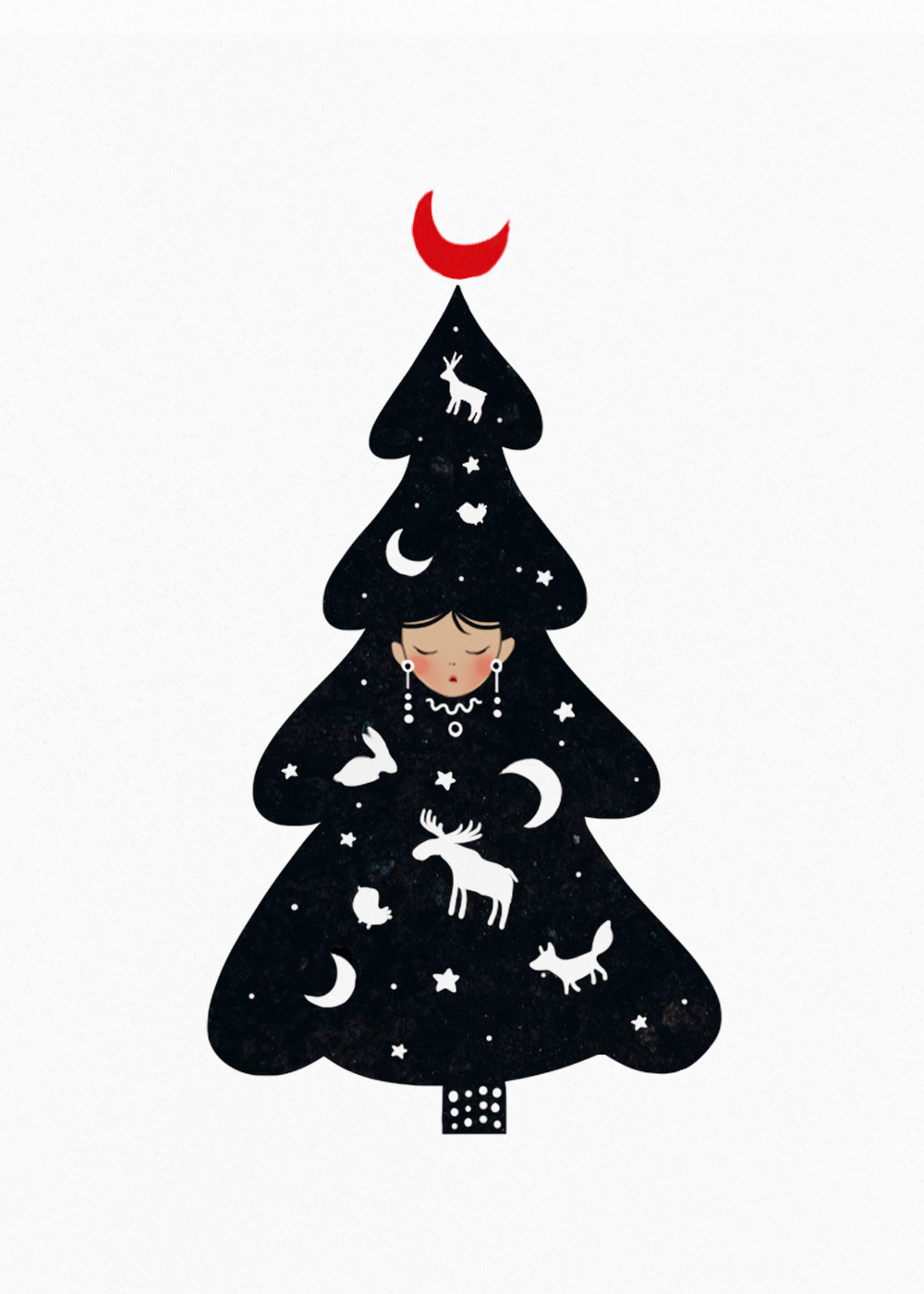 Серия иллюстраций  "Образ новогодней ёлки" — Изображение №2 — Брендинг, Иллюстрация на Dprofile