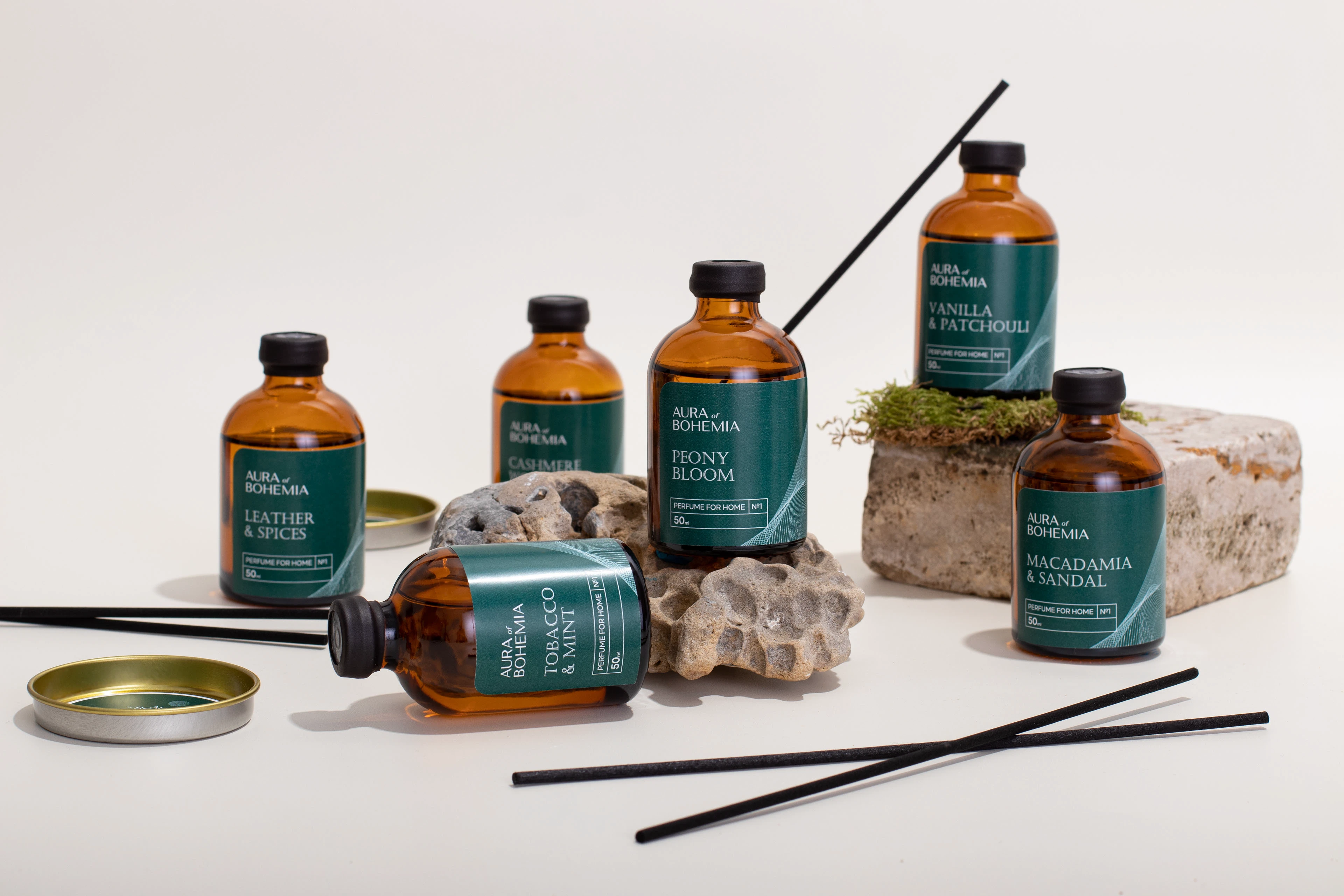 Дизайн этикеток для бренда Aura of Bohemia — Изображение №1 — Брендинг, Графика на Dprofile