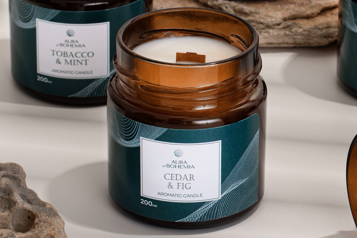 Дизайн этикеток для бренда Aura of Bohemia — Изображение №2 — Брендинг, Графика на Dprofile