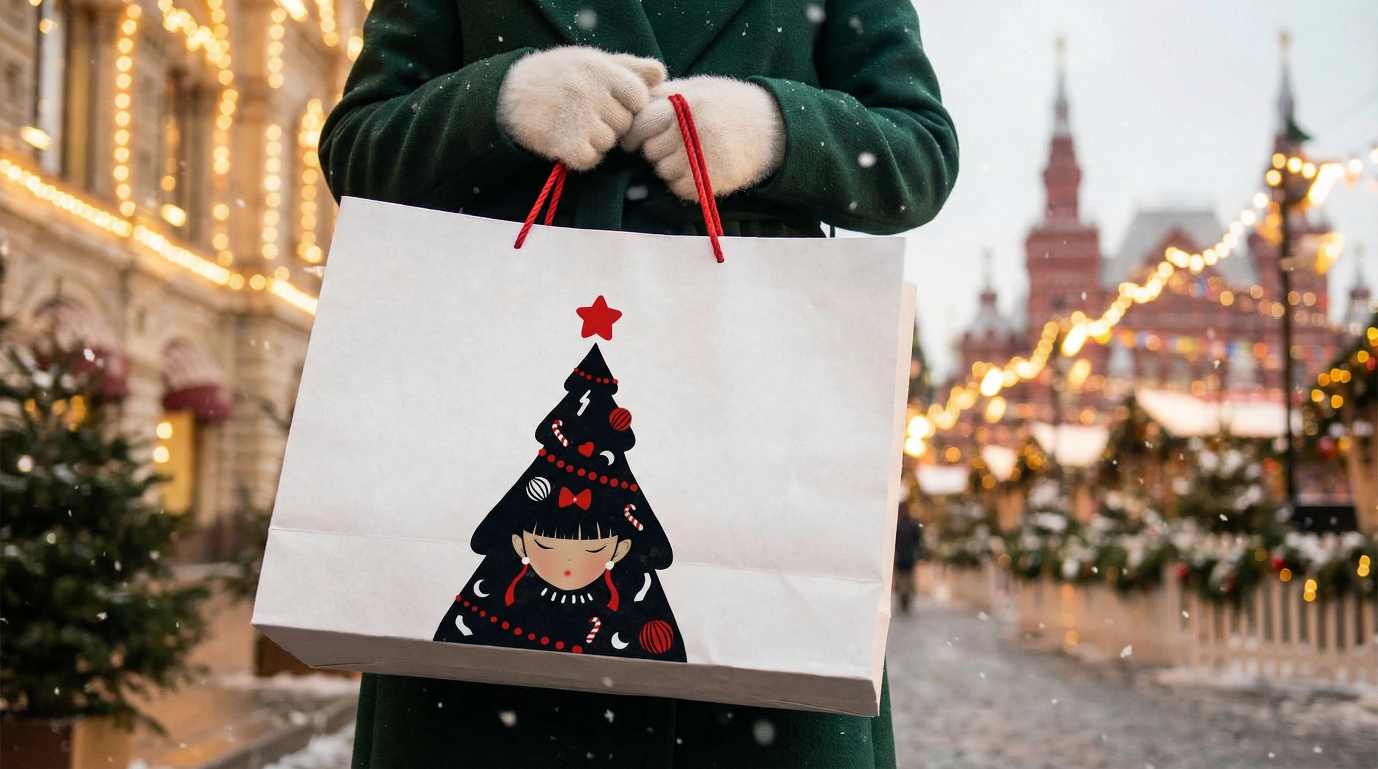 Серия иллюстраций  "Образ новогодней ёлки" — Изображение №1 — Брендинг, Иллюстрация на Dprofile