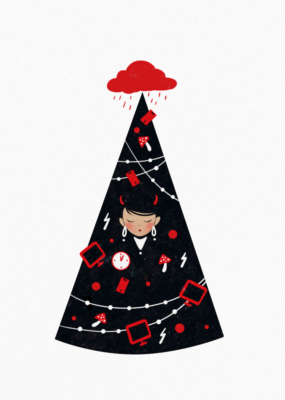 Серия иллюстраций  "Образ новогодней ёлки" — Изображение №7 — Брендинг, Иллюстрация на Dprofile