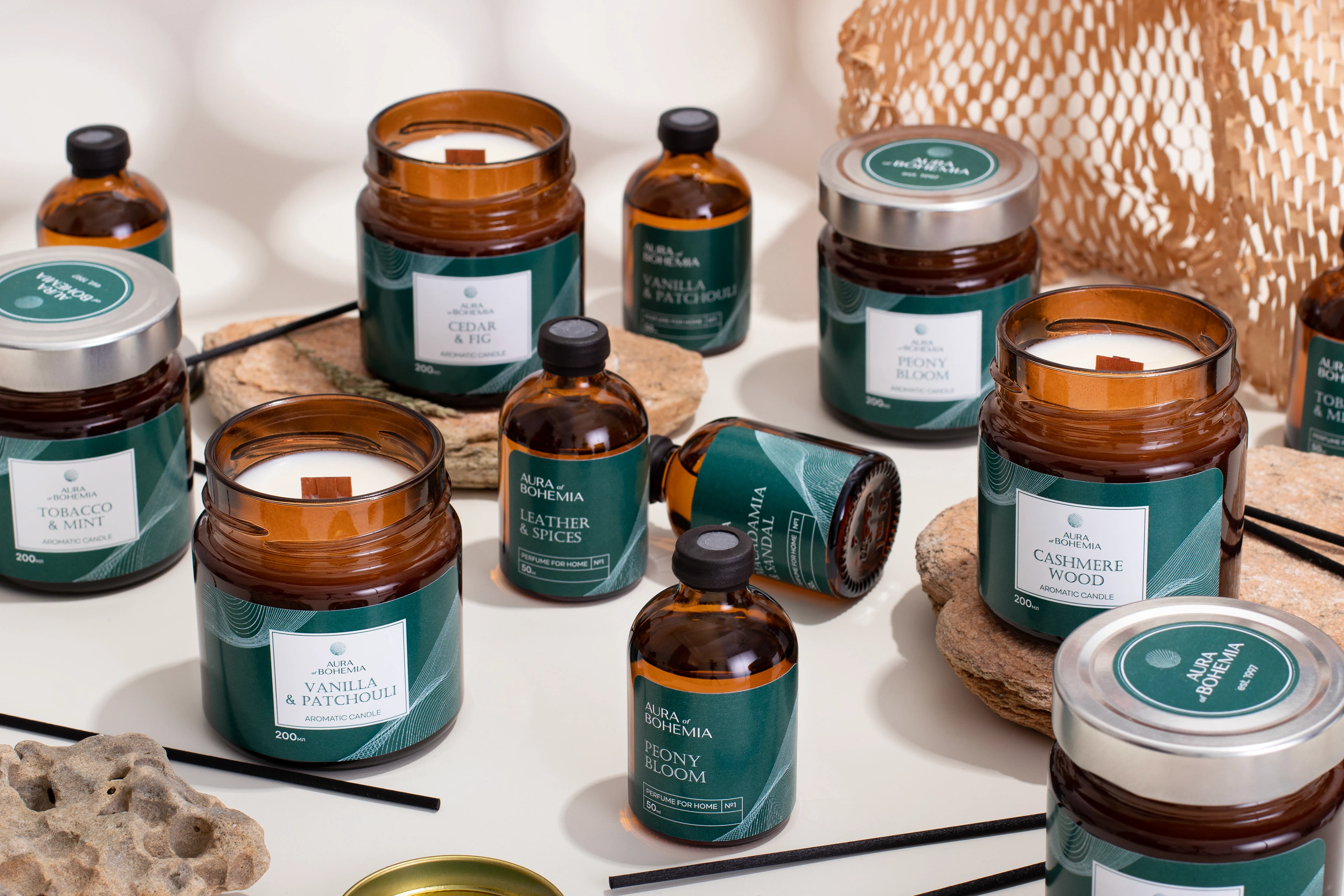 Дизайн этикеток для бренда Aura of Bohemia — Изображение №4 — Брендинг, Графика на Dprofile