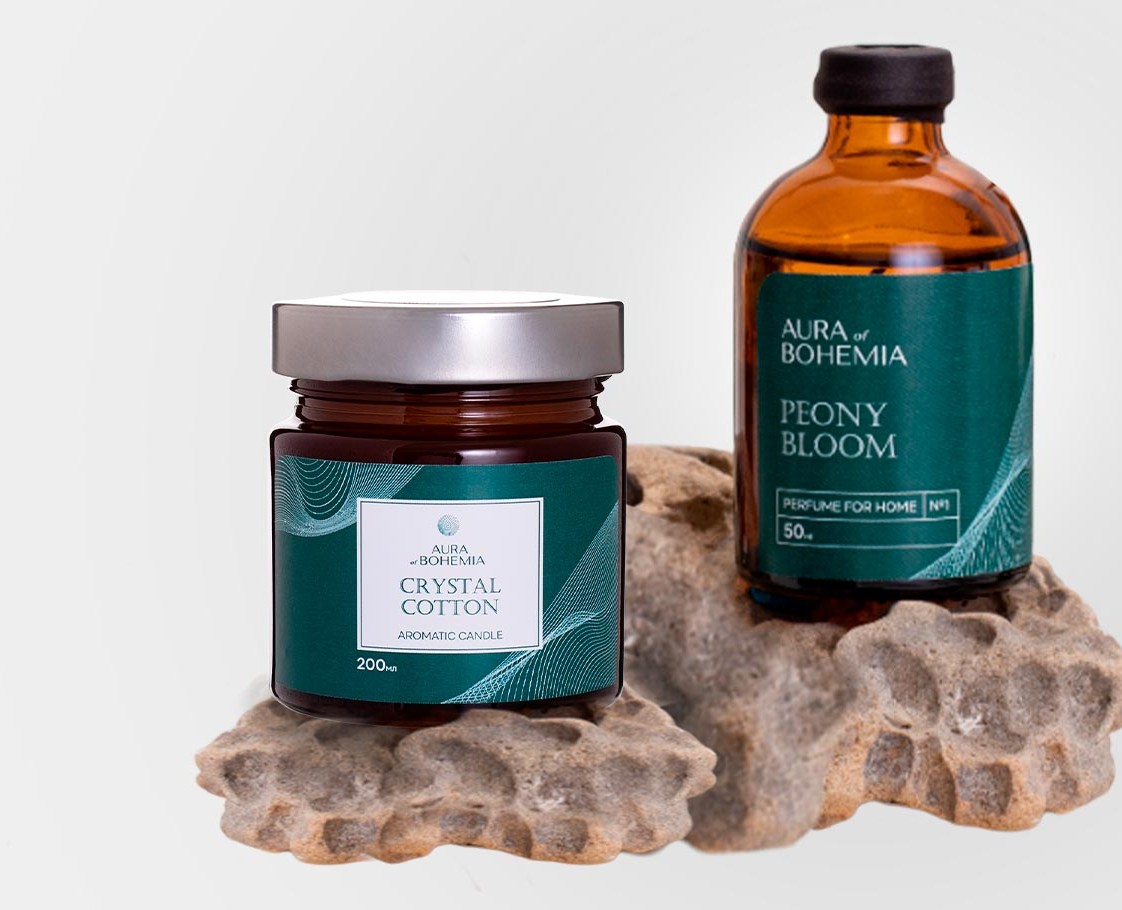 Дизайн этикеток для бренда Aura of Bohemia — Брендинг, Графика на Dprofile