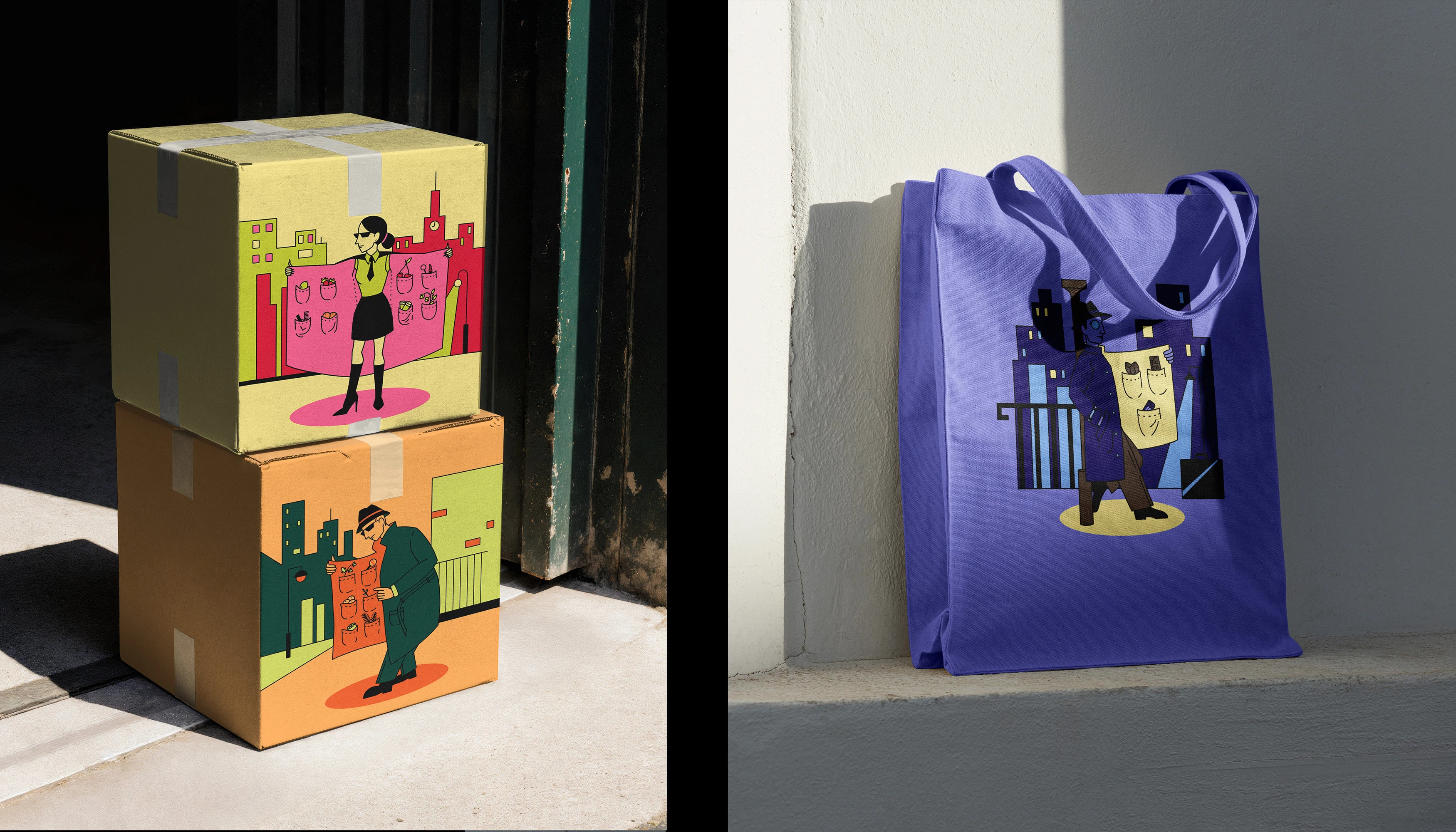 Вкус под прикрытием — Изображение №5 — Брендинг, Иллюстрация на Dprofile