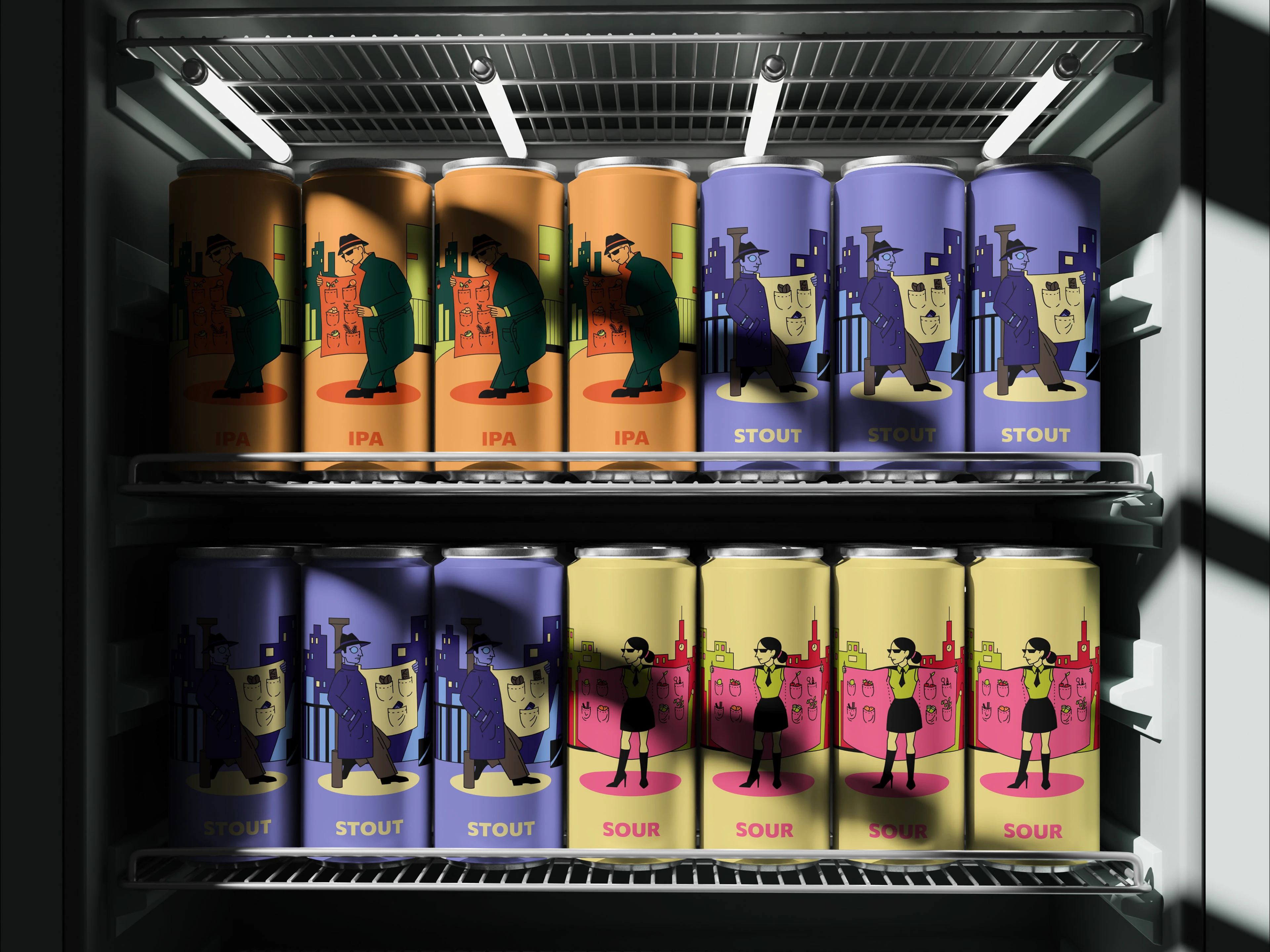 Вкус под прикрытием — Изображение №6 — Брендинг, Иллюстрация на Dprofile