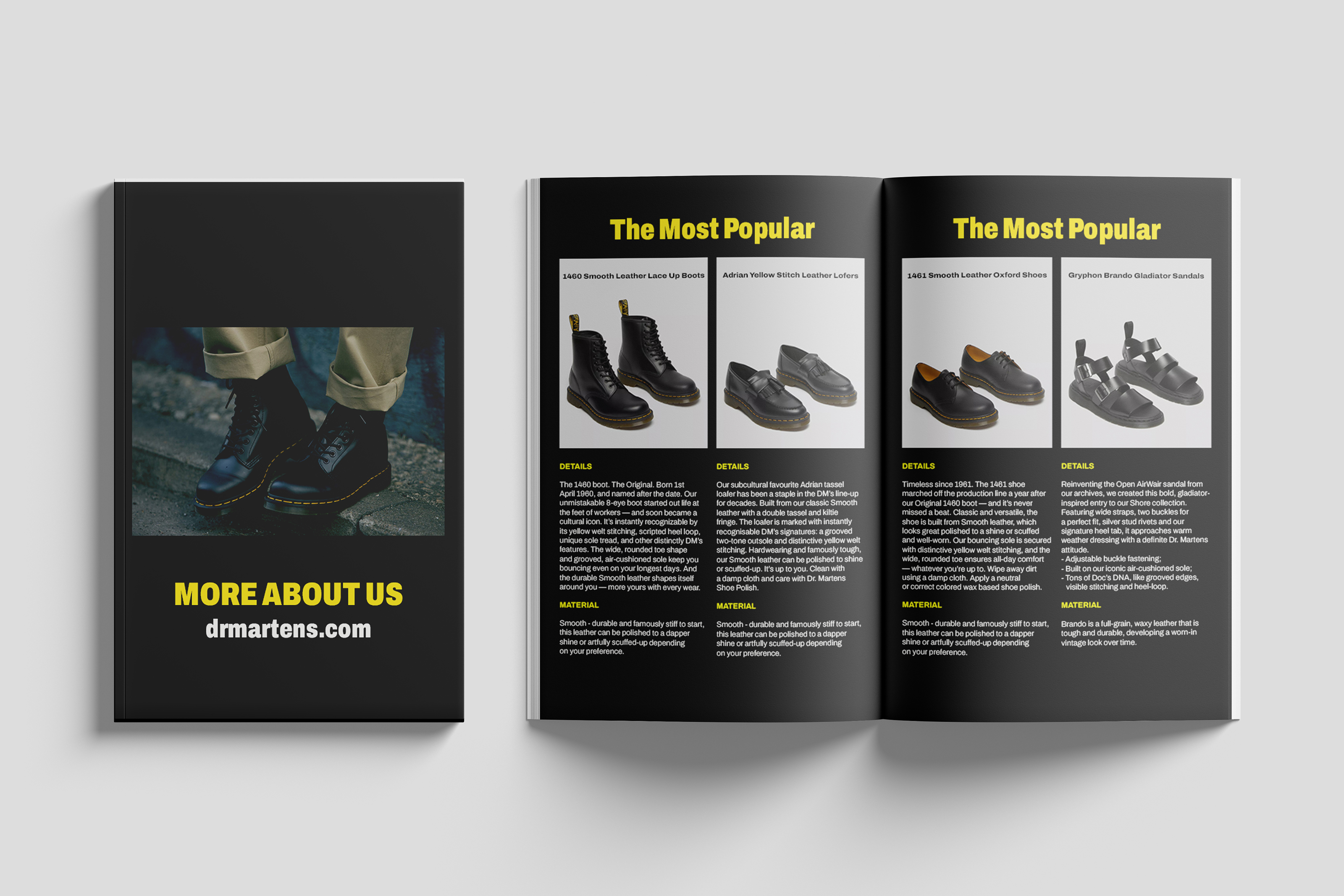 Dr. Martens Zine — Изображение №5 — Графика, Маркетинг на Dprofile