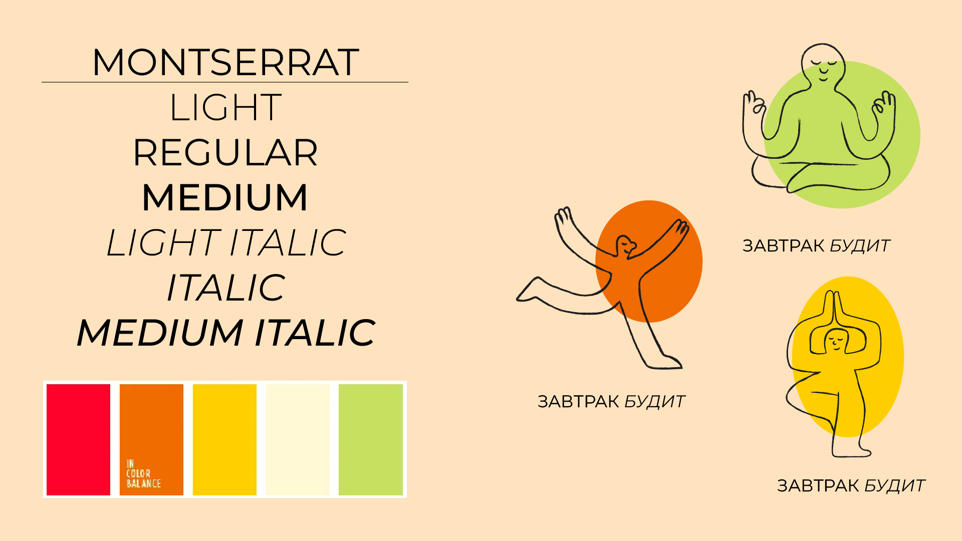 Завтрак будит: разработка концепта проекта — Изображение №3 — Брендинг, Графика на Dprofile