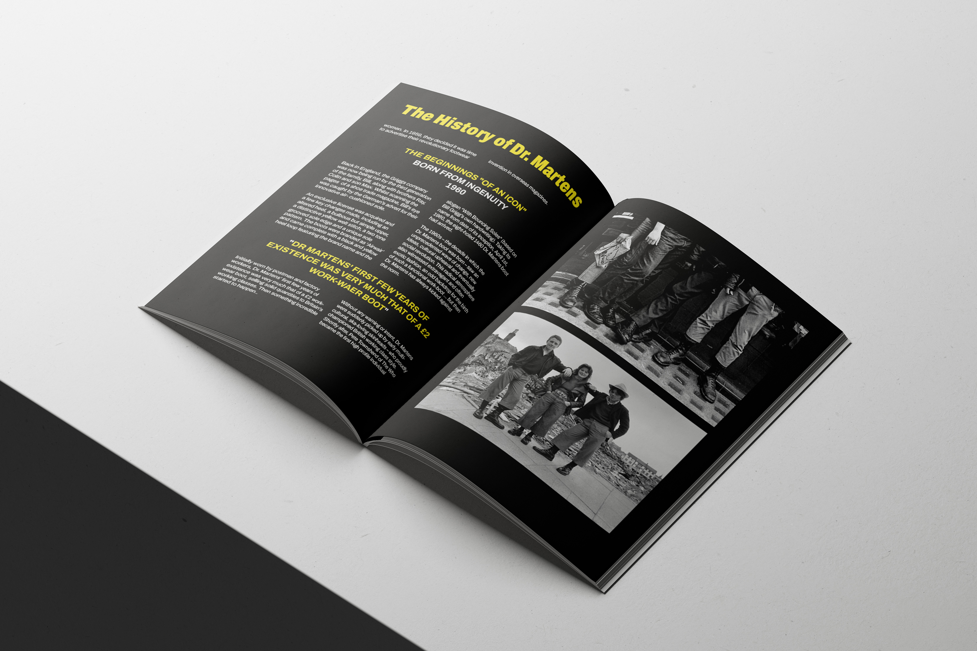 Dr. Martens Zine — Изображение №2 — Графика, Маркетинг на Dprofile